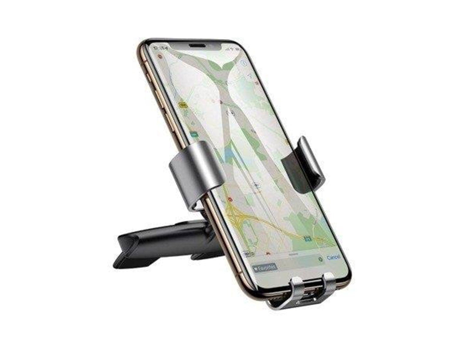Baseus Metal Age Gravity Car Mount (CD Version) Silver