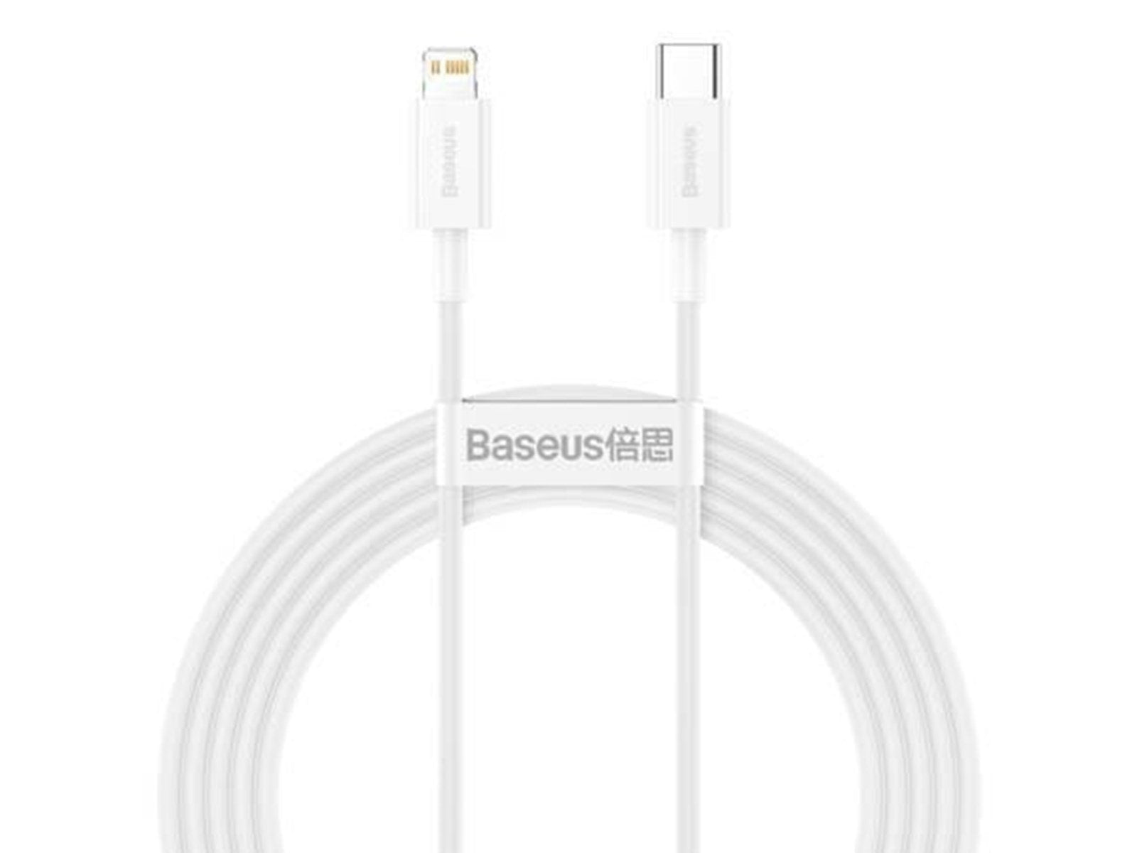 Baseus Superior Series Cable USB-C to Lightning 20W PD 2m (white)