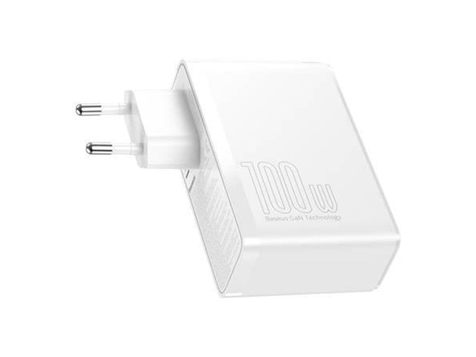 Baseus Travel Charger  GaN2 Pro Quick 2x USB + 2x USB-C 100W EU (white)