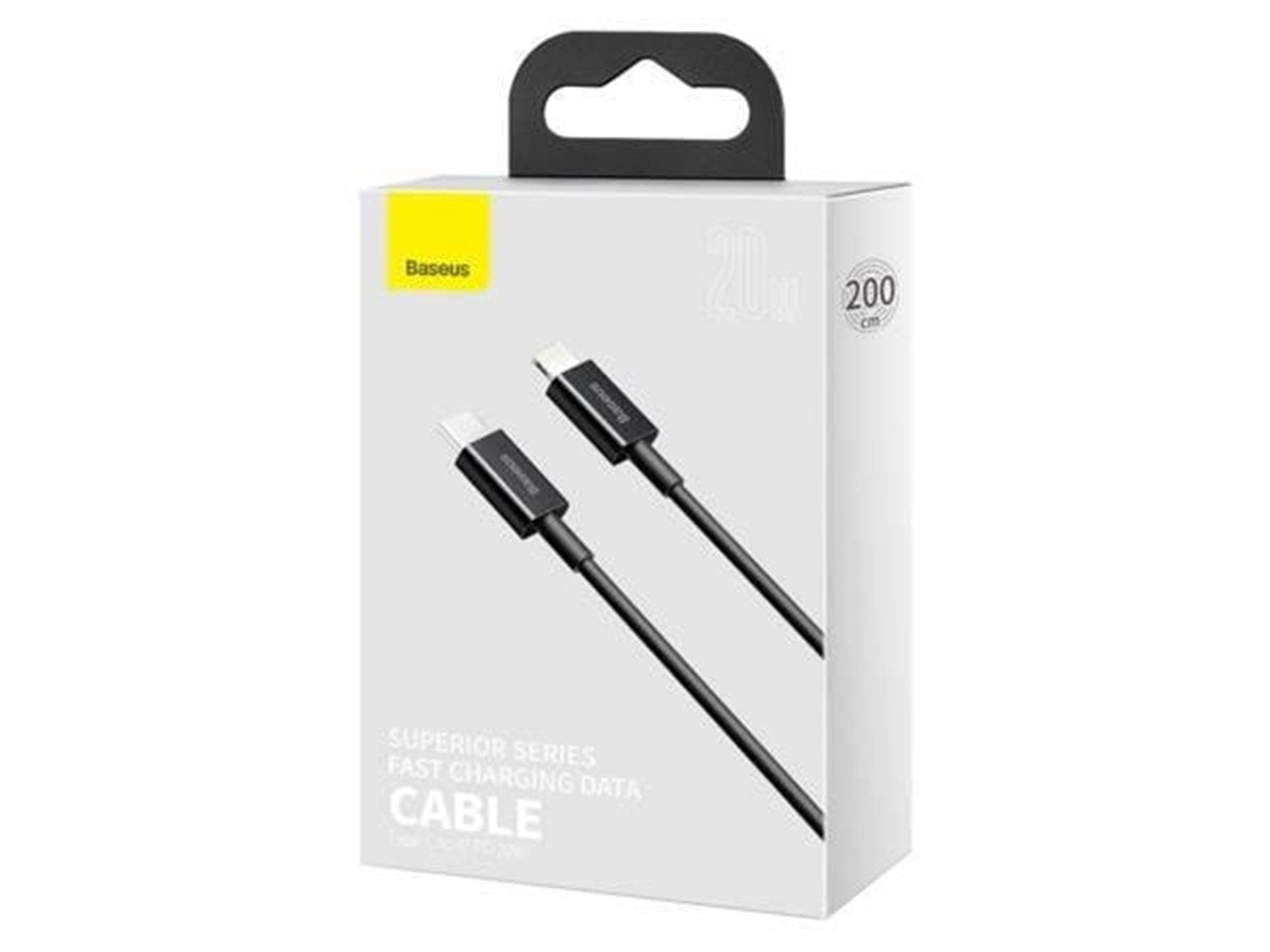 Baseus Superior Series Cable USB-C to iP 20W PD 2m (black)