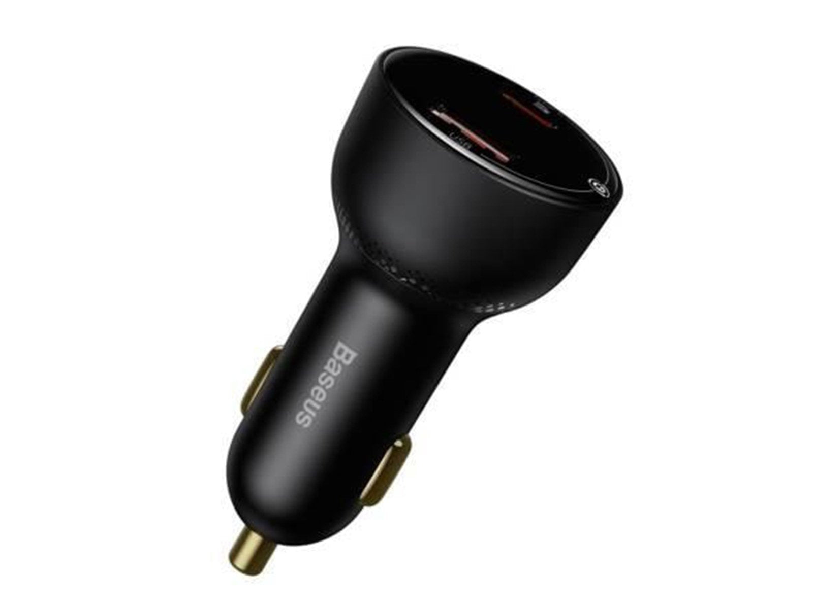 Baseus Car charger  Superme USB USB-C 100W + USB-C cable (black)