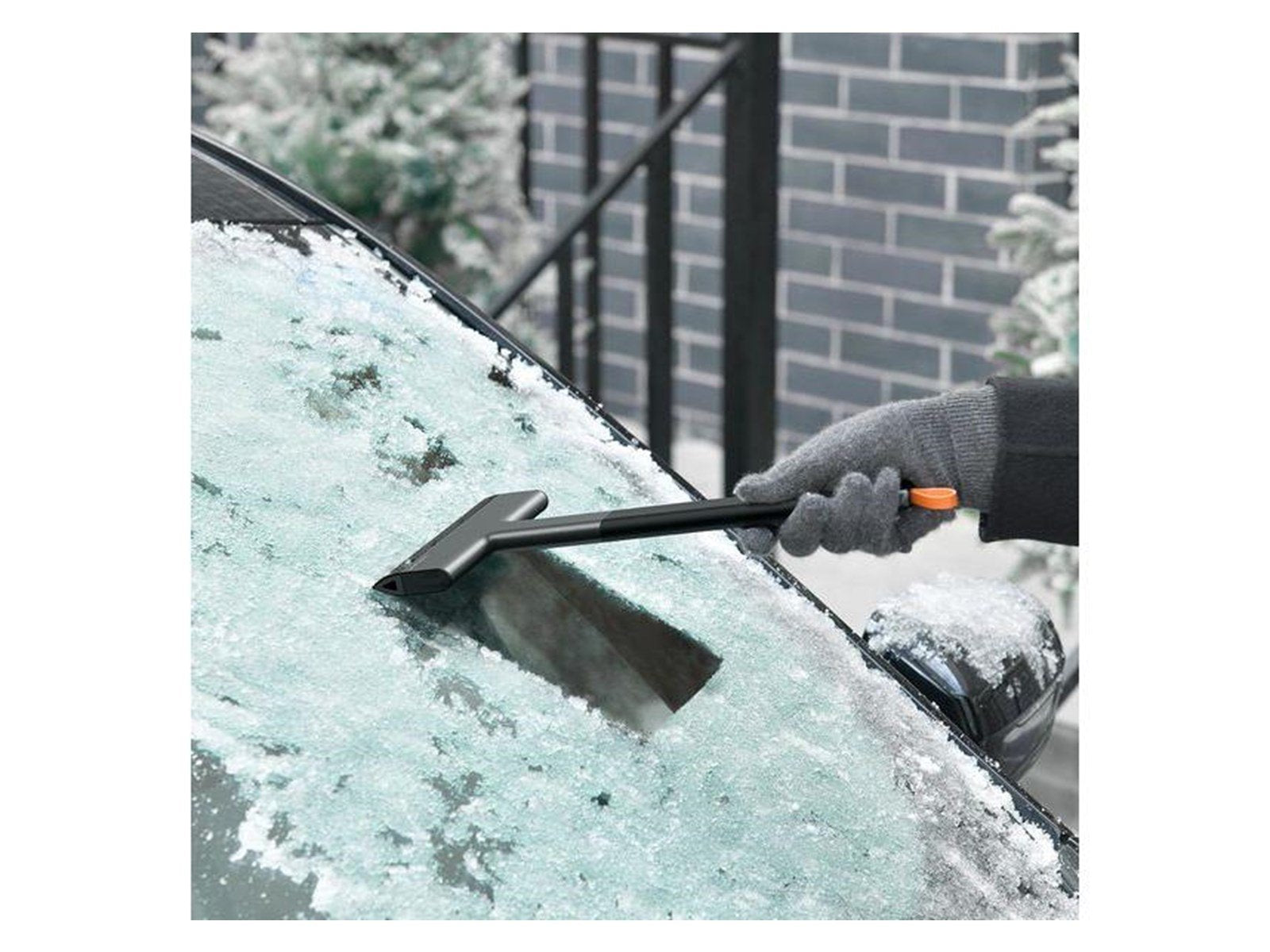 Baseus Quick Clean Car Ice Scraper - Black