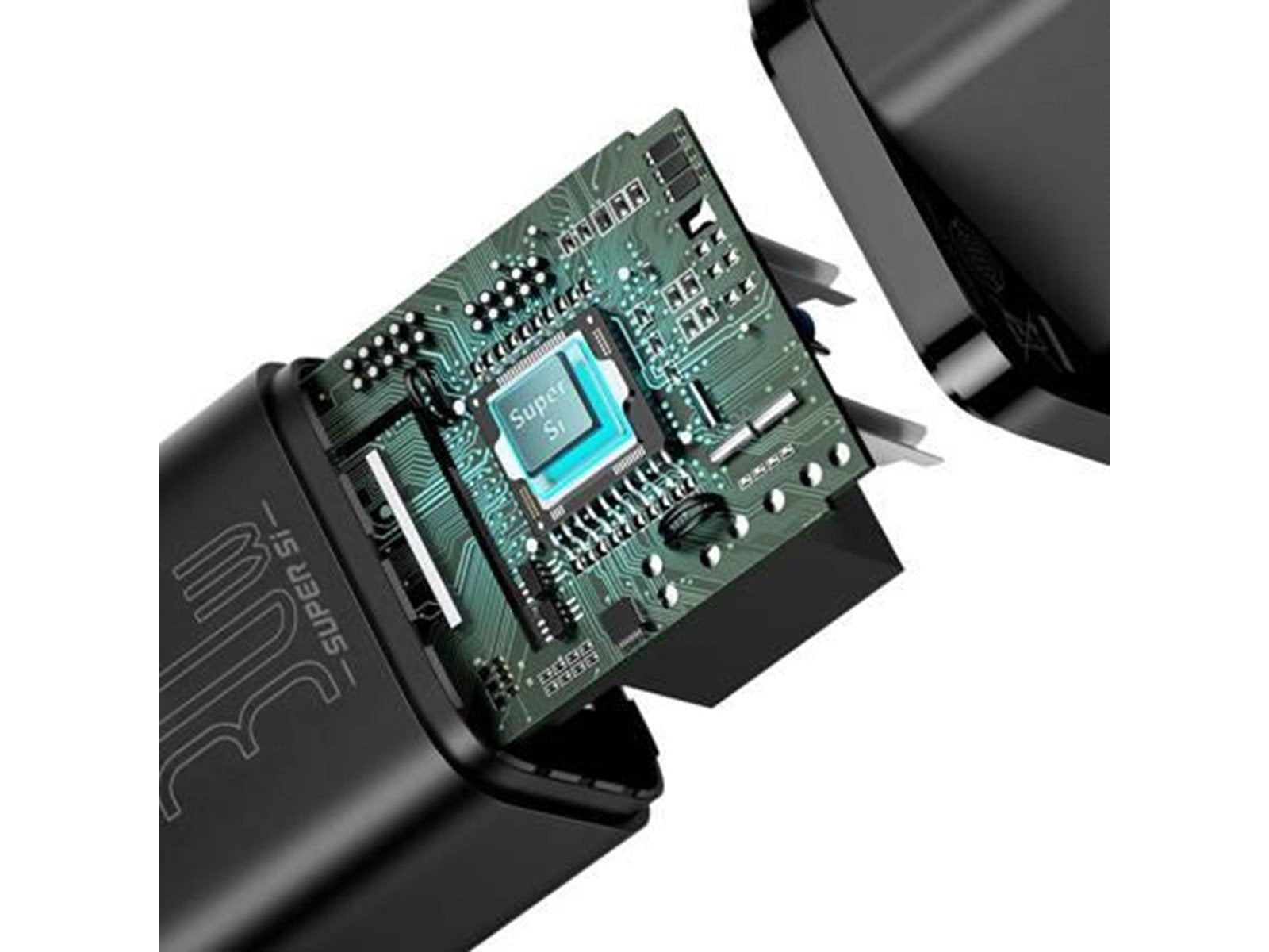 Baseus Super Si Quick Charger 1C 30W (black)