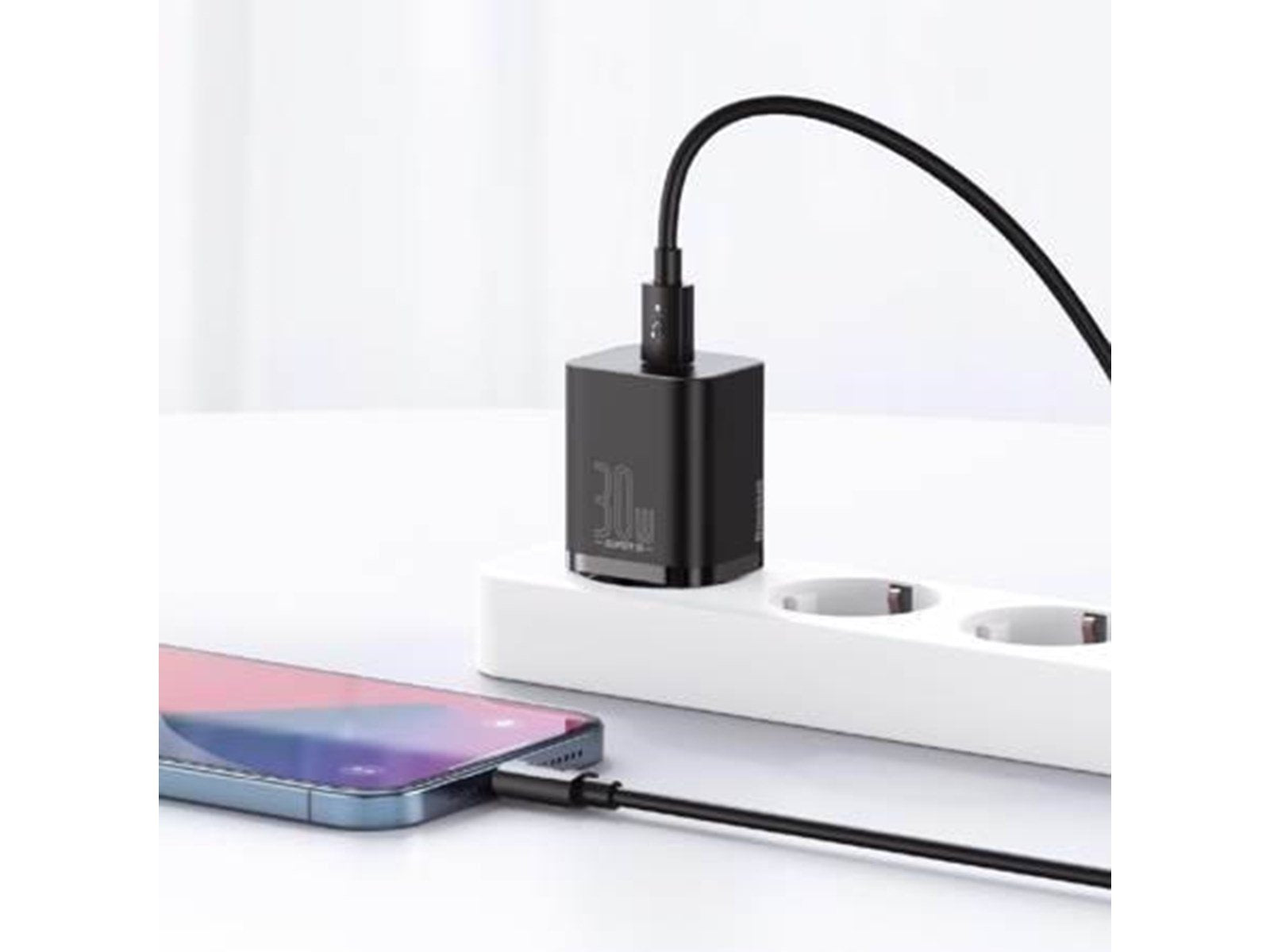 Baseus Super Si Quick Charger 1C 30W (black)