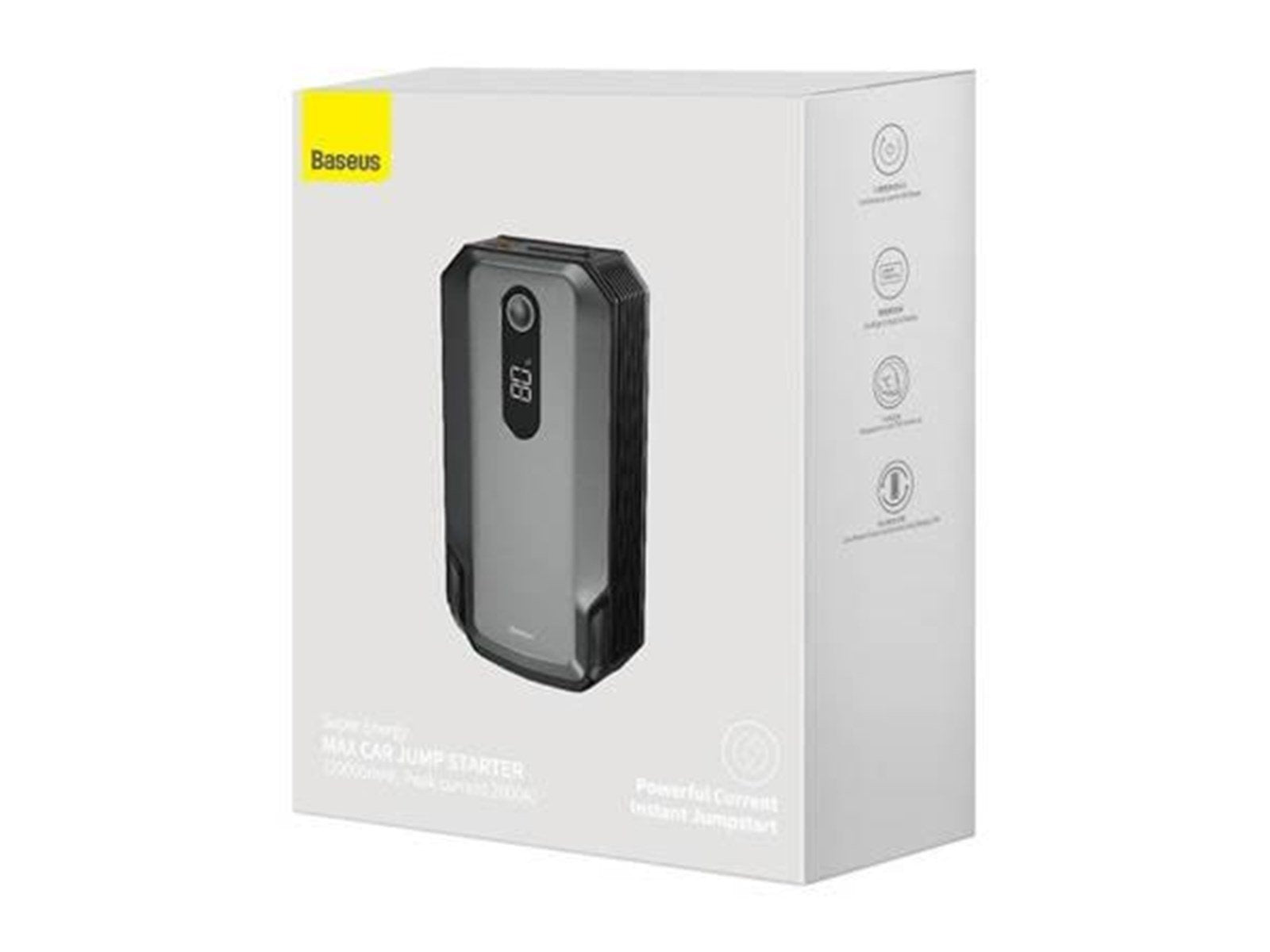 Baseus Powerbank / Super Energy Max Car Jump Starter 20000mAh 2000A USB (Black) Powerbank (Akku) - schwarz - 20000 mAh
