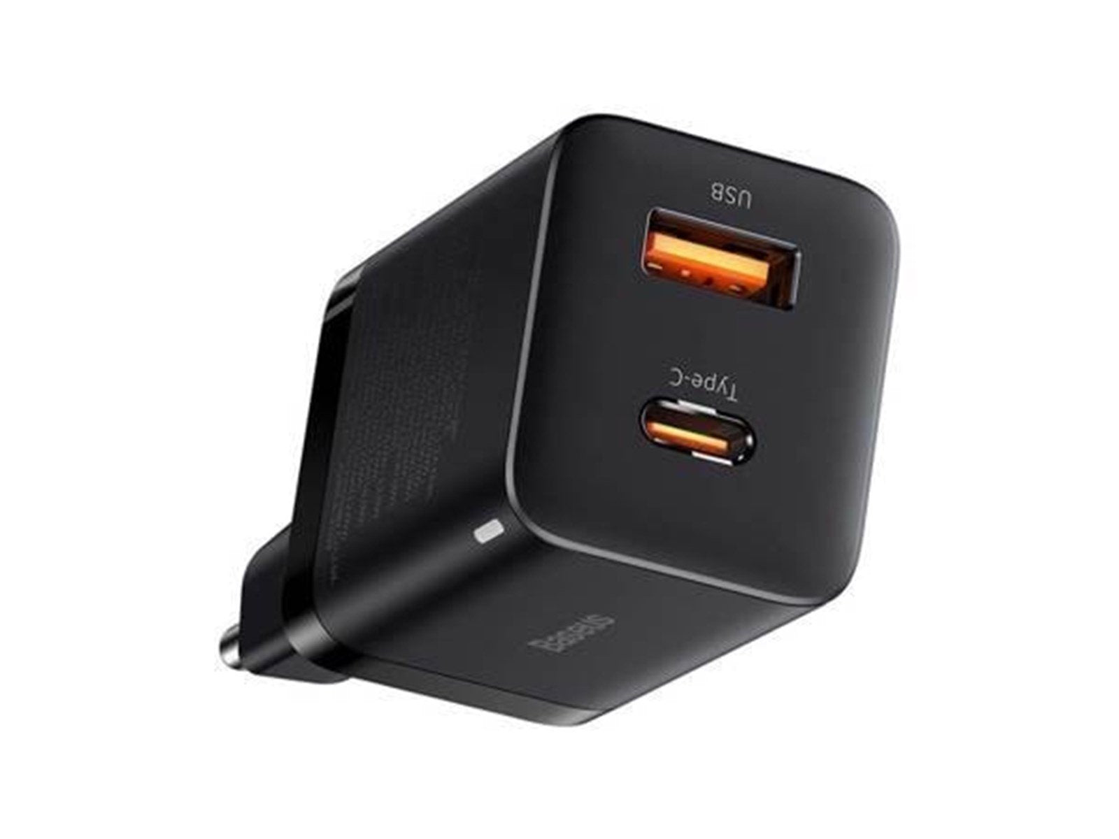 Baseus Super Si Pro Quick Charger USB + USB-C 30W (black)
