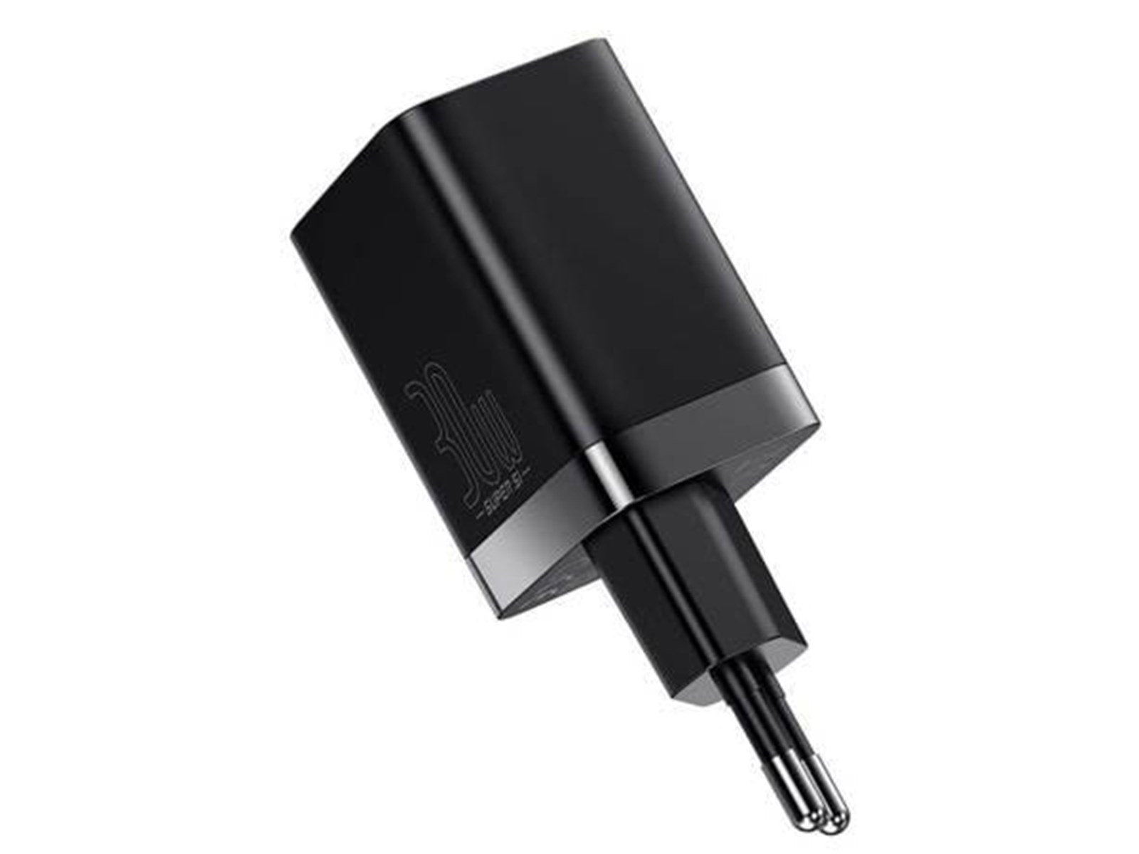 Baseus Super Si Pro Quick Charger USB + USB-C 30W (black)
