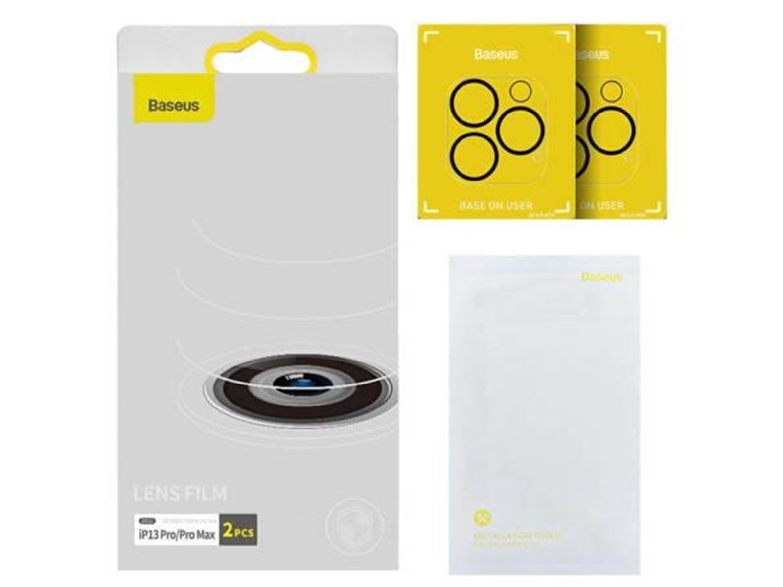 Baseus Camera Lens Film for iPhone 13 Pro / 13 Pro Max (2pcs)