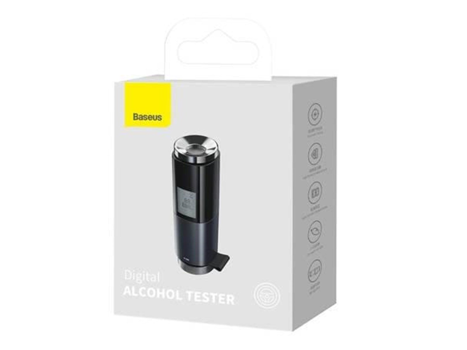 Baseus Electronic Breathalyzer with LCD - Black