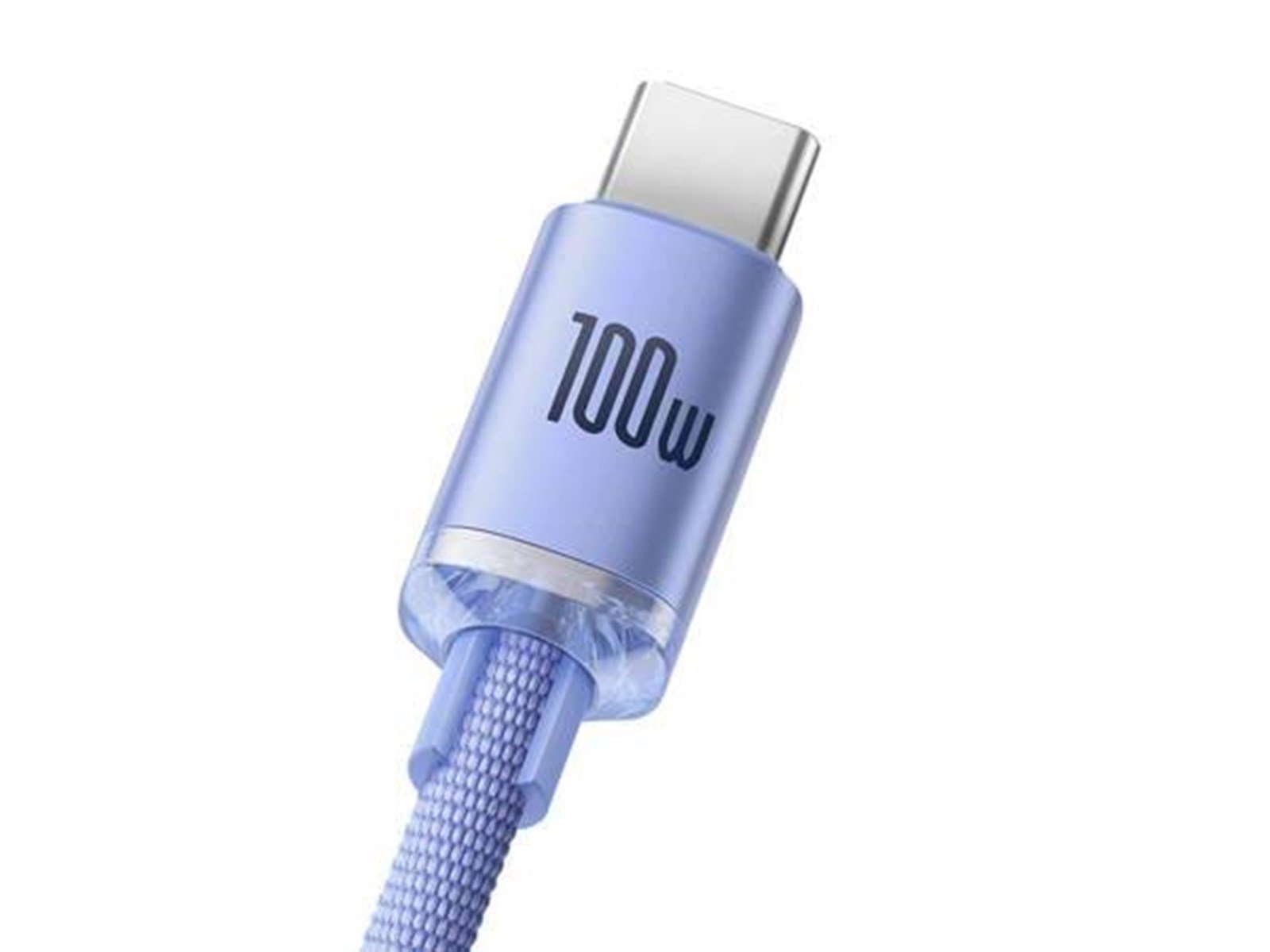 Baseus Crystal Shine cable USB to USB-C 100W 2m (purple)
