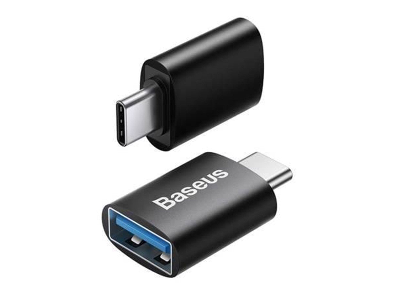 Baseus Ingenuity USB-C to USB-A adapter OTG (Black) USB-Hubs - 1 - Schwarz