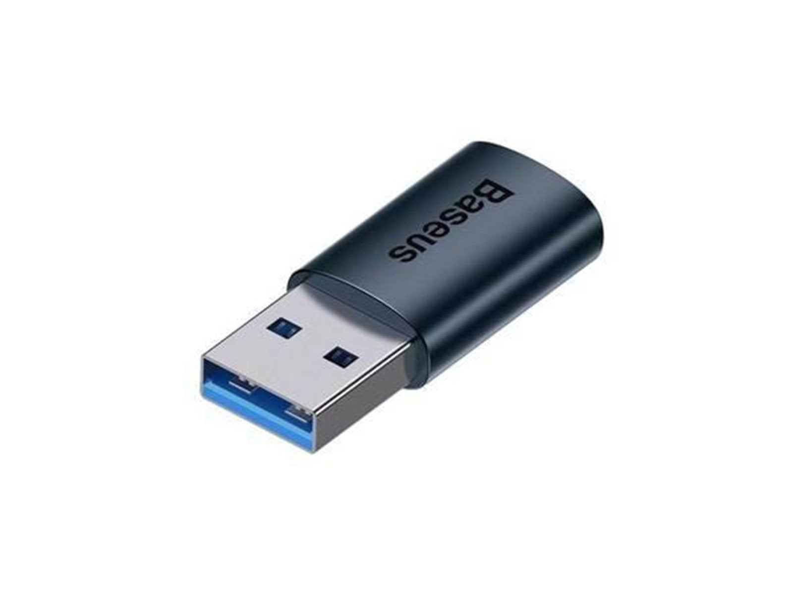 Baseus Ingenuity USB-A to USB-C adapter OTG (blue) USB-Hubs - USB 3.0 - 1 - Blau