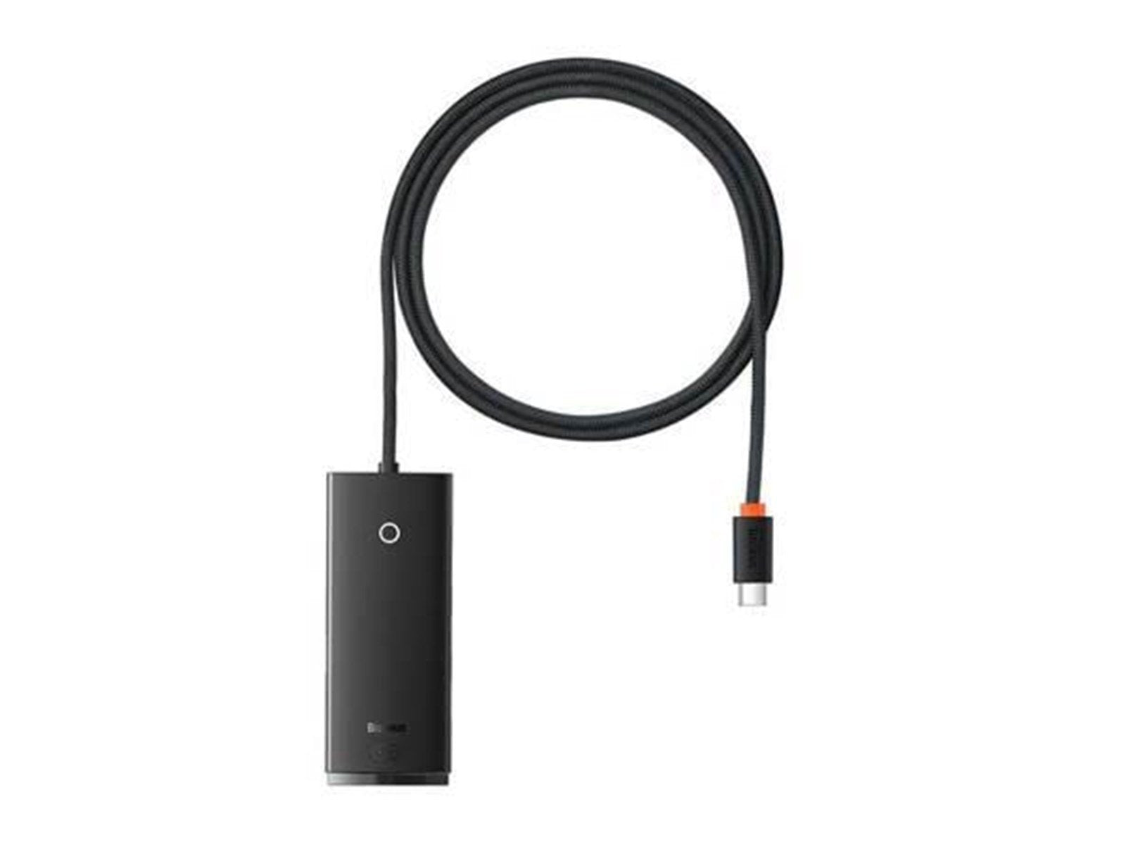 Baseus Lite Series Hub 4in1 USB-C to 4x USB 3.0 + USB-C 1m (Black) USB-Hubs - USB 3.0 - 4 - Schwarz
