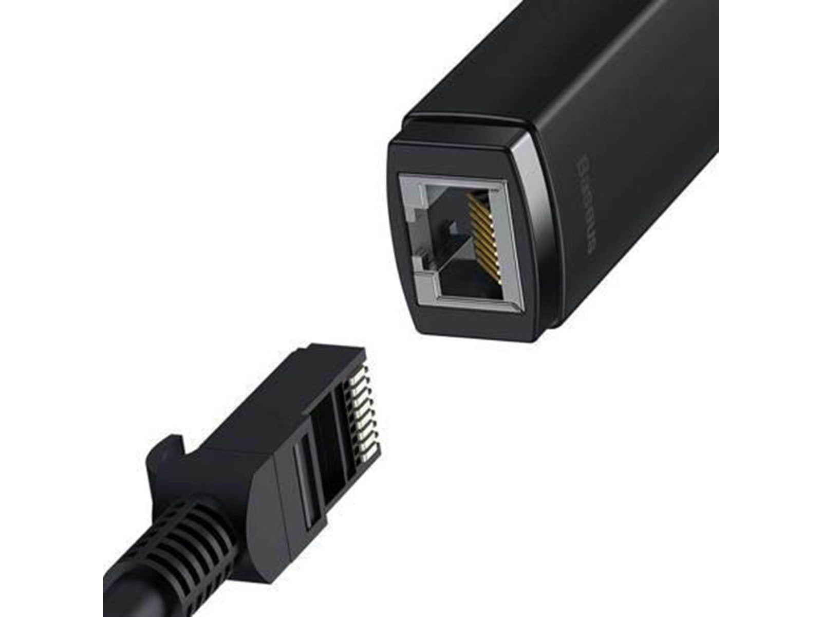 Baseus Network adapter  Lite Series USB-C to RJ45 (black)