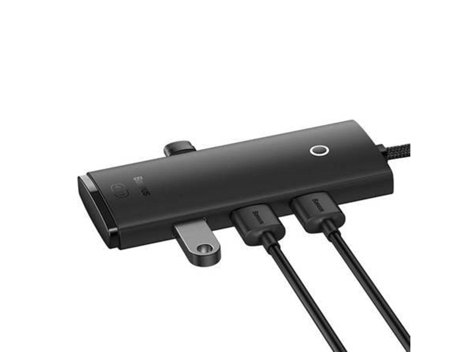 Baseus HUB Adapter 4-Port USB-C OS-Lite 25cm (Black) USB-Hubs - USB 3.0 - 4 - Schwarz
