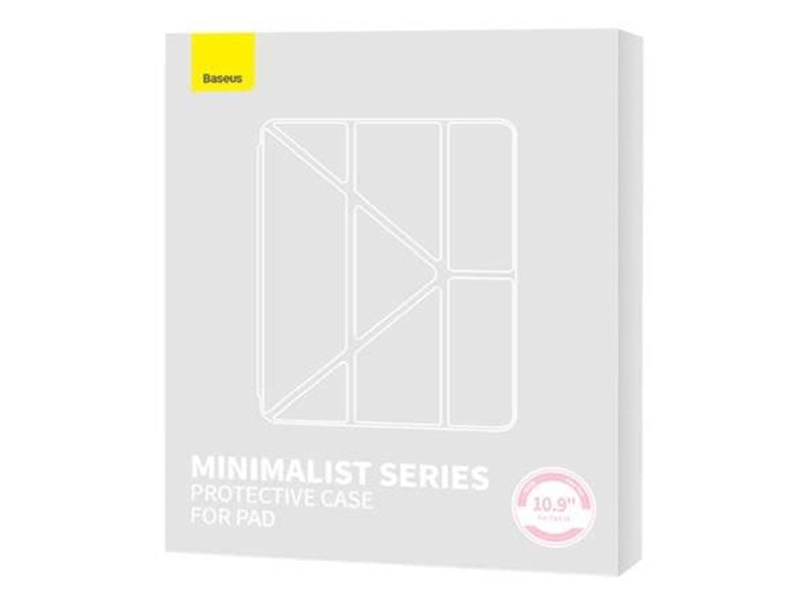 Baseus Magnetic Case  Minimalist for Pad 10 10.9″ (baby pink)
