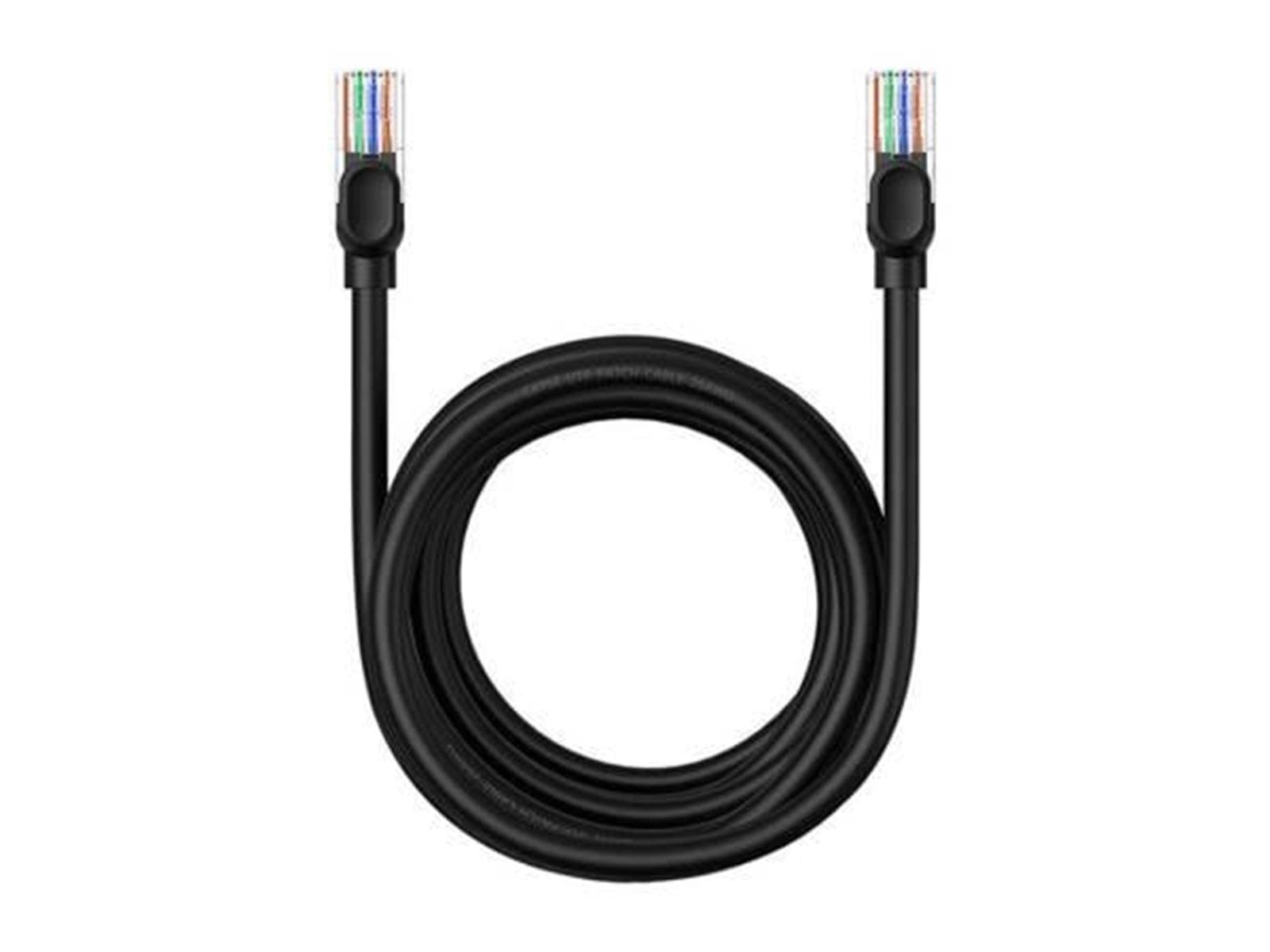 Baseus Ethernet CAT5 5m network cable (black) - Schwarz - 5 meter