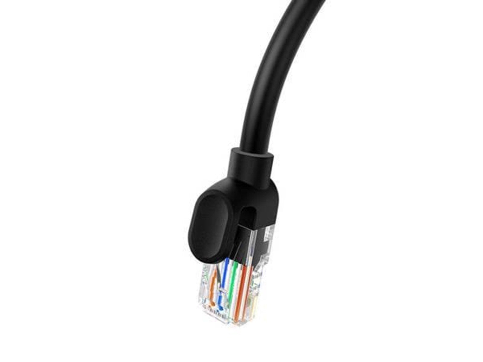 Baseus Ethernet CAT5 8m network cable (black) - Schwarz - 8 meter