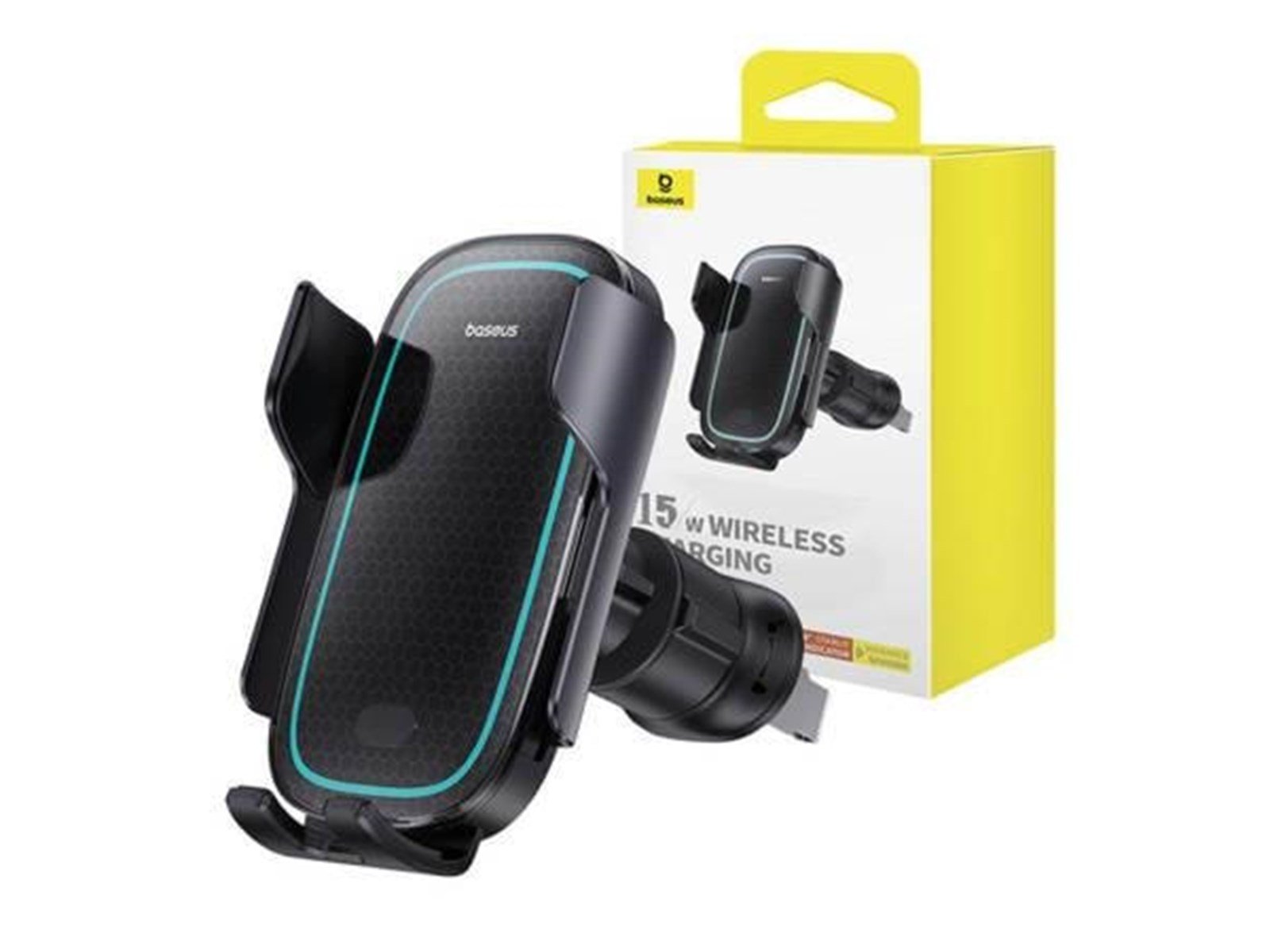 Baseus Wireless Charging Car Mount  MilkyWay Pro 15W (black)