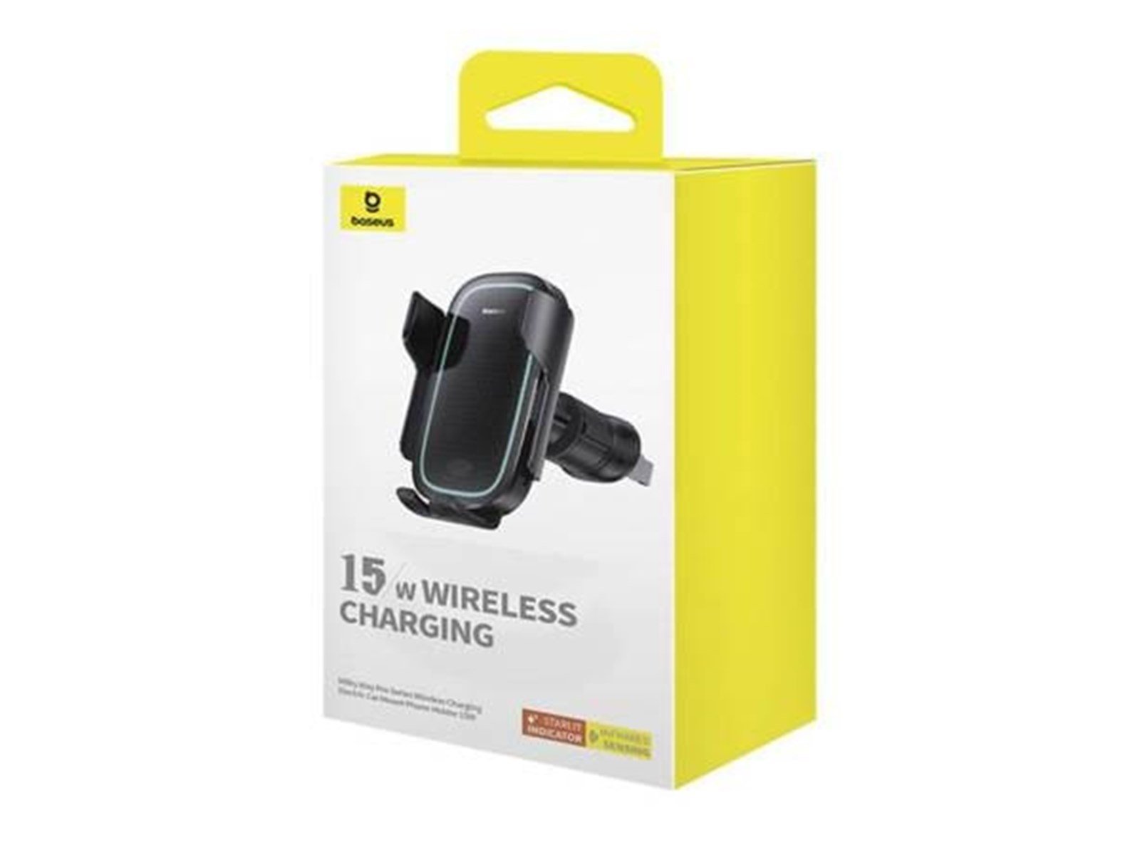 Baseus Wireless Charging Car Mount  MilkyWay Pro 15W (black)