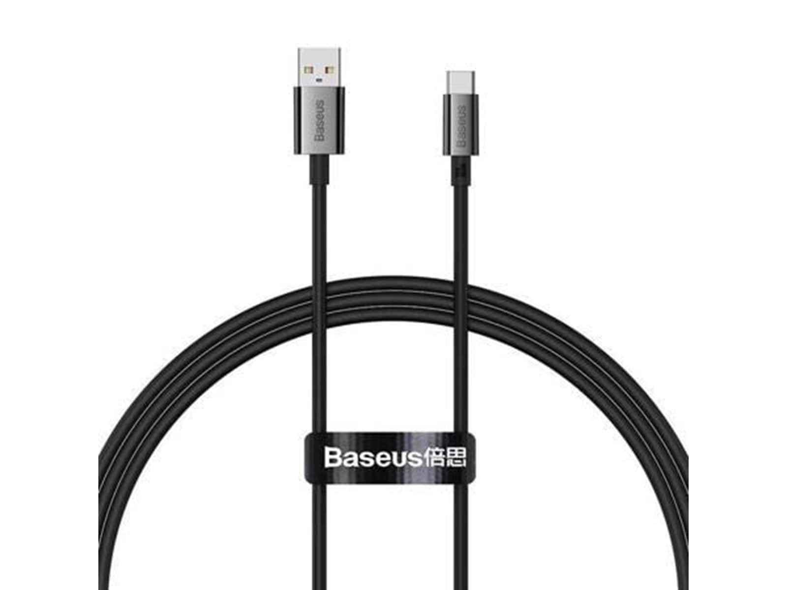 Baseus Cable USB do USB-C  Superior 100W 1m (black)