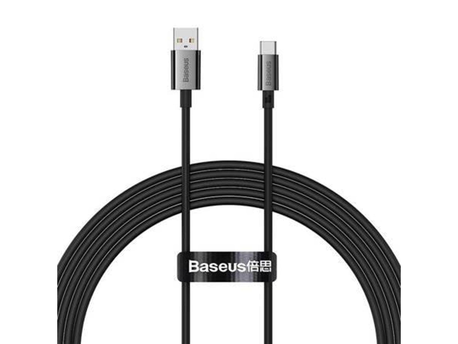 Baseus Cable USB do USB-C  Superior 100W 2m (black)