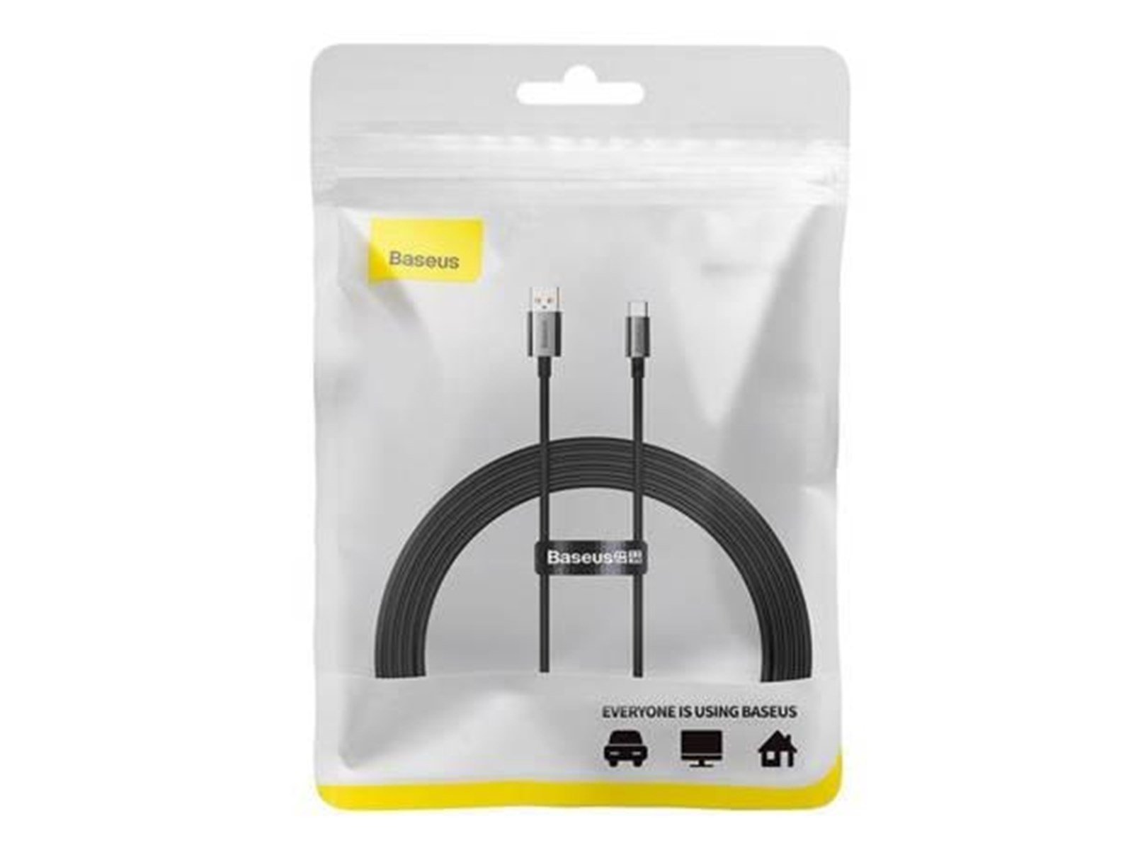 Baseus Cable USB do USB-C  Superior 100W 2m (black)