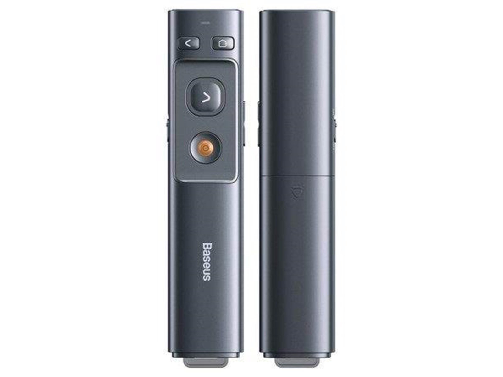 Baseus Orange Dot Multifunctionale remote control for presentation with a laser pointer - gray