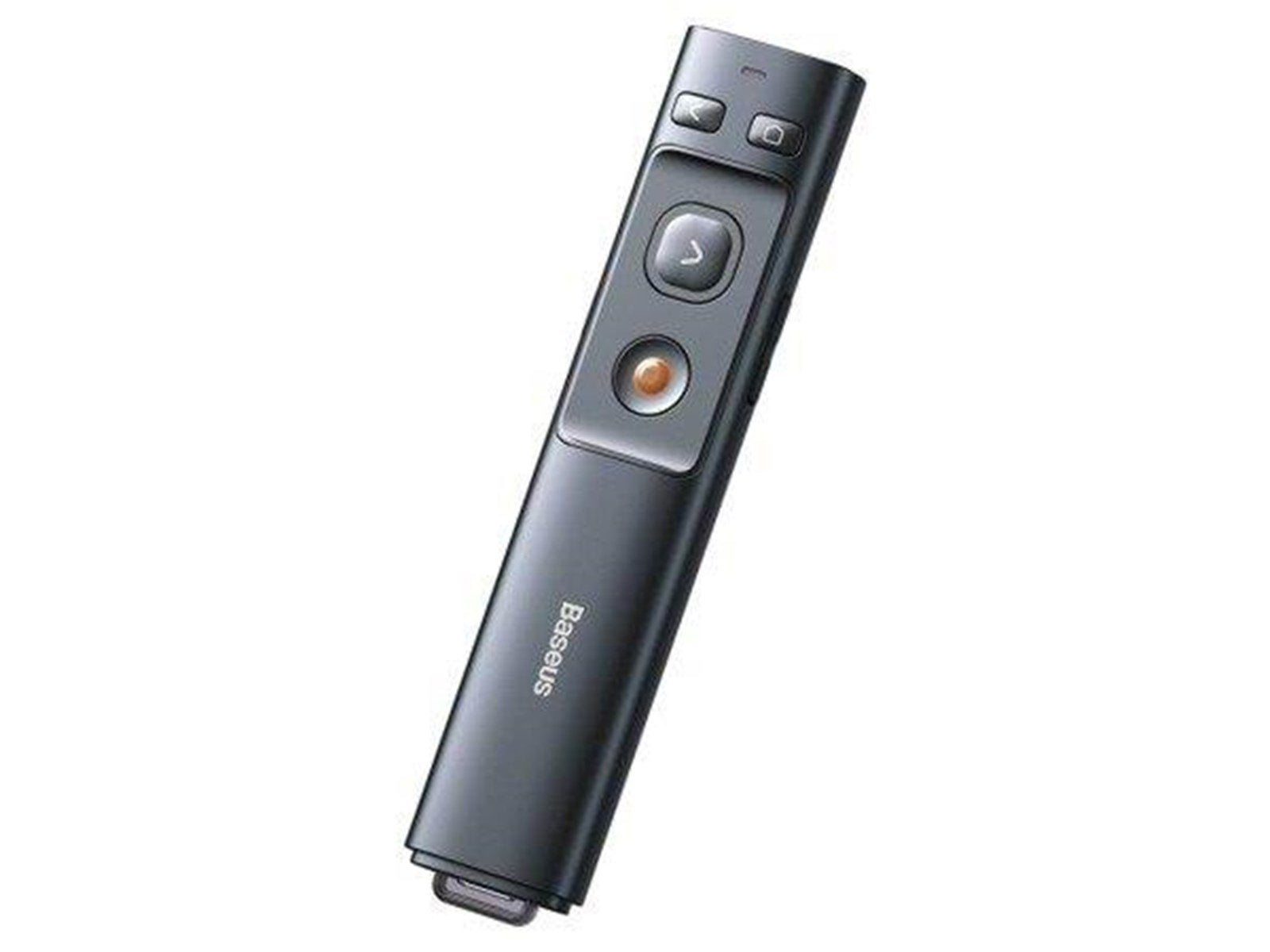 Baseus Orange Dot Multifunctionale remote control for presentation with a laser pointer - gray
