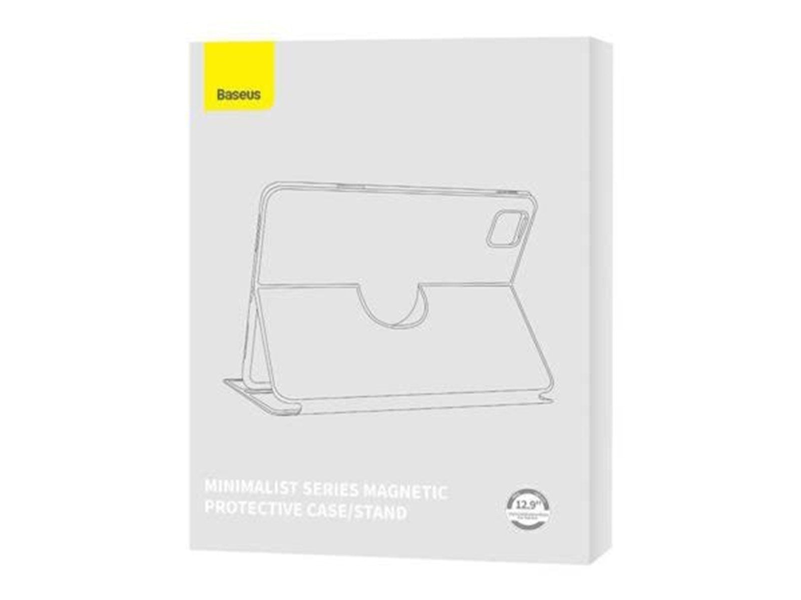 Baseus Minimalist Series IPad PRO 12.9 Magnetic protective case (light grey)