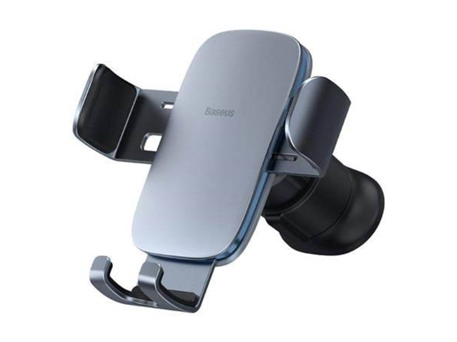 Baseus Metal Age II Gravitational Car Holder on ventilation grid (gray)