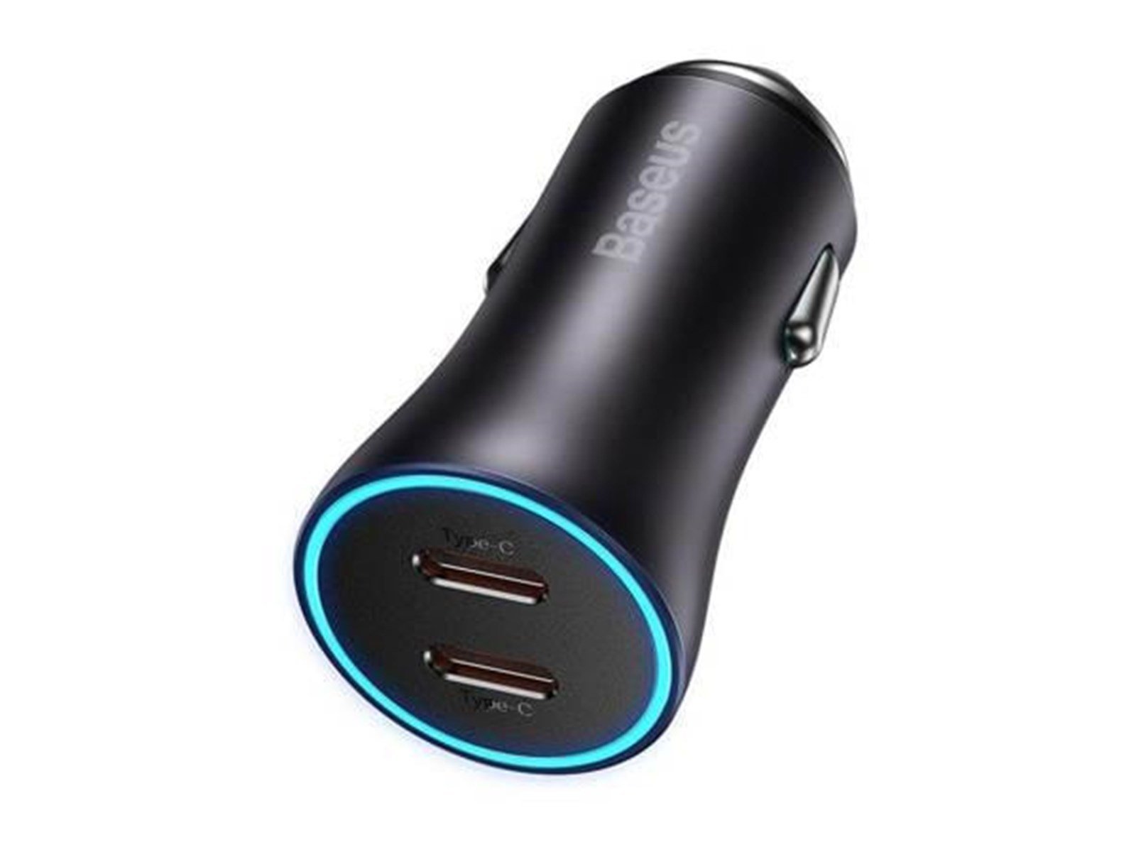 Baseus Golden Contactor Pro car charger 2x USB-C 40W (Dark Gray)