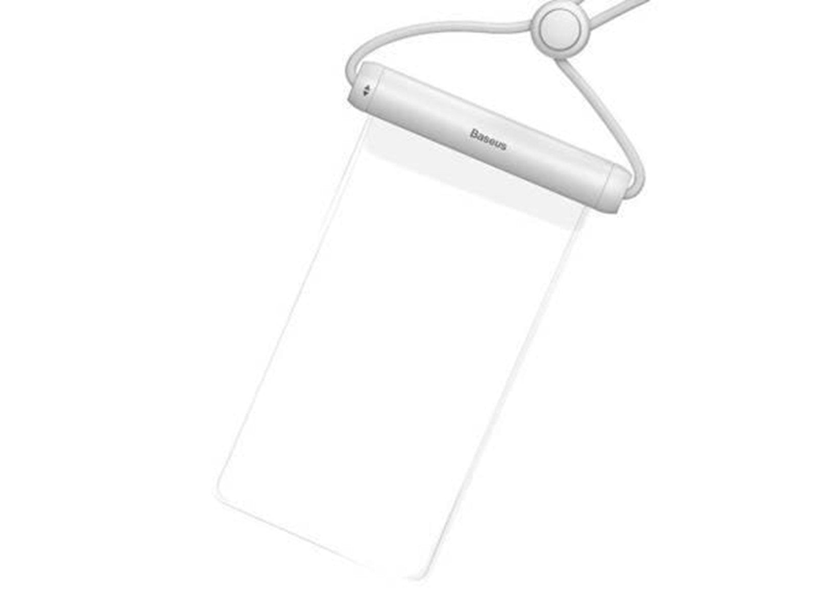 Baseus Cylinder Slide-cover waterproof smartphone bag (white)