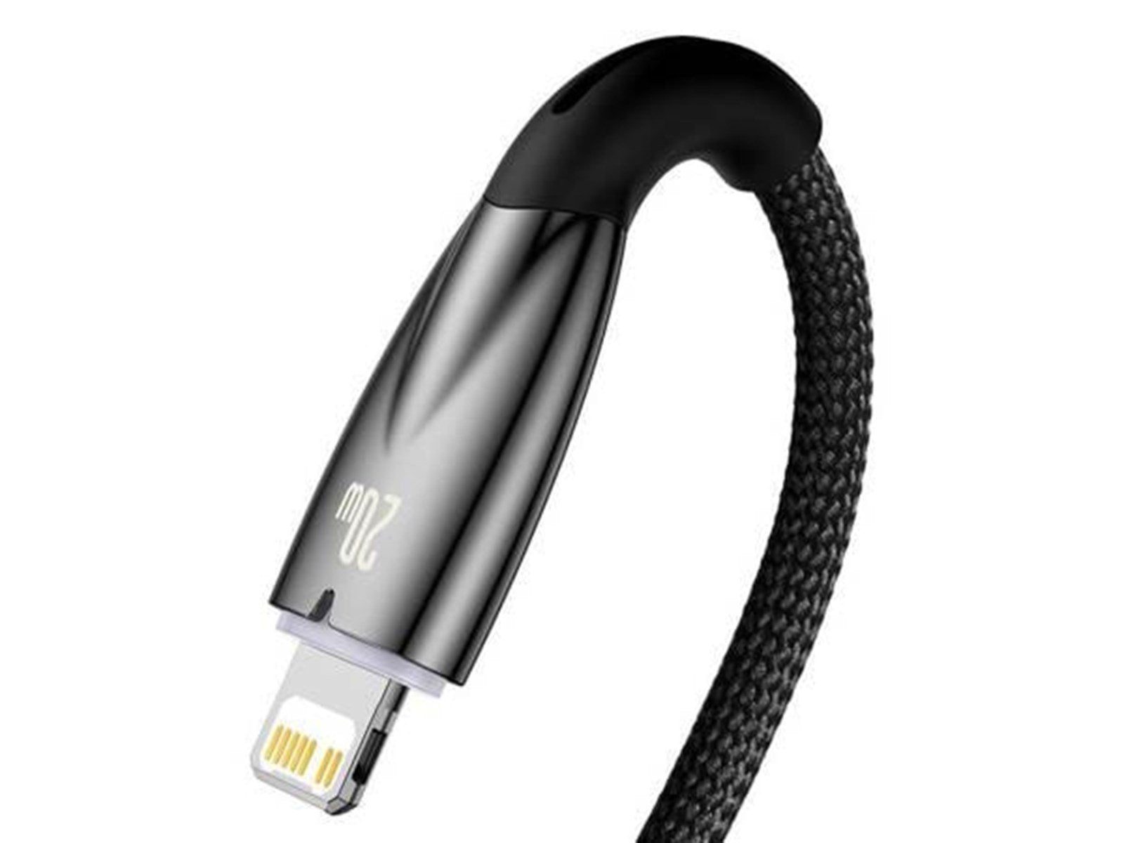 Baseus USB-C cable for Lightning  Glimmer Series 20W 1m (Black)
