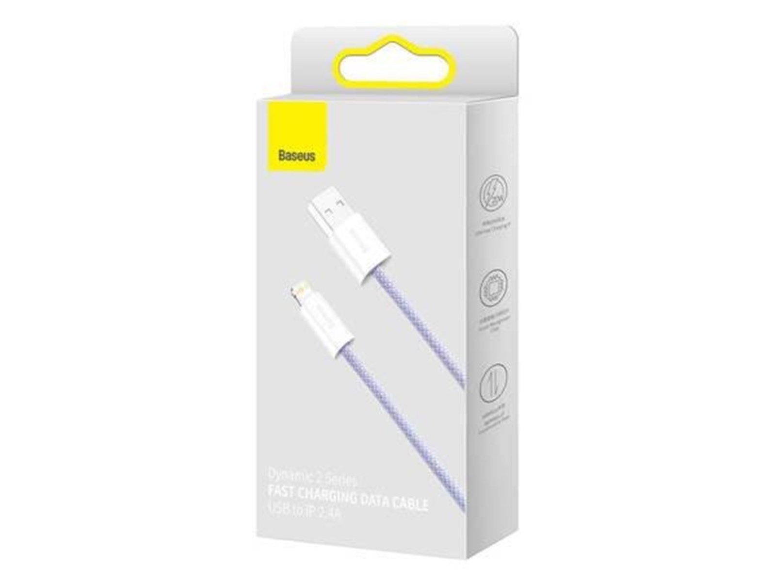 Baseus USB cable for Lightning  Dynamic 2 Series 2.4A 2m (purple)