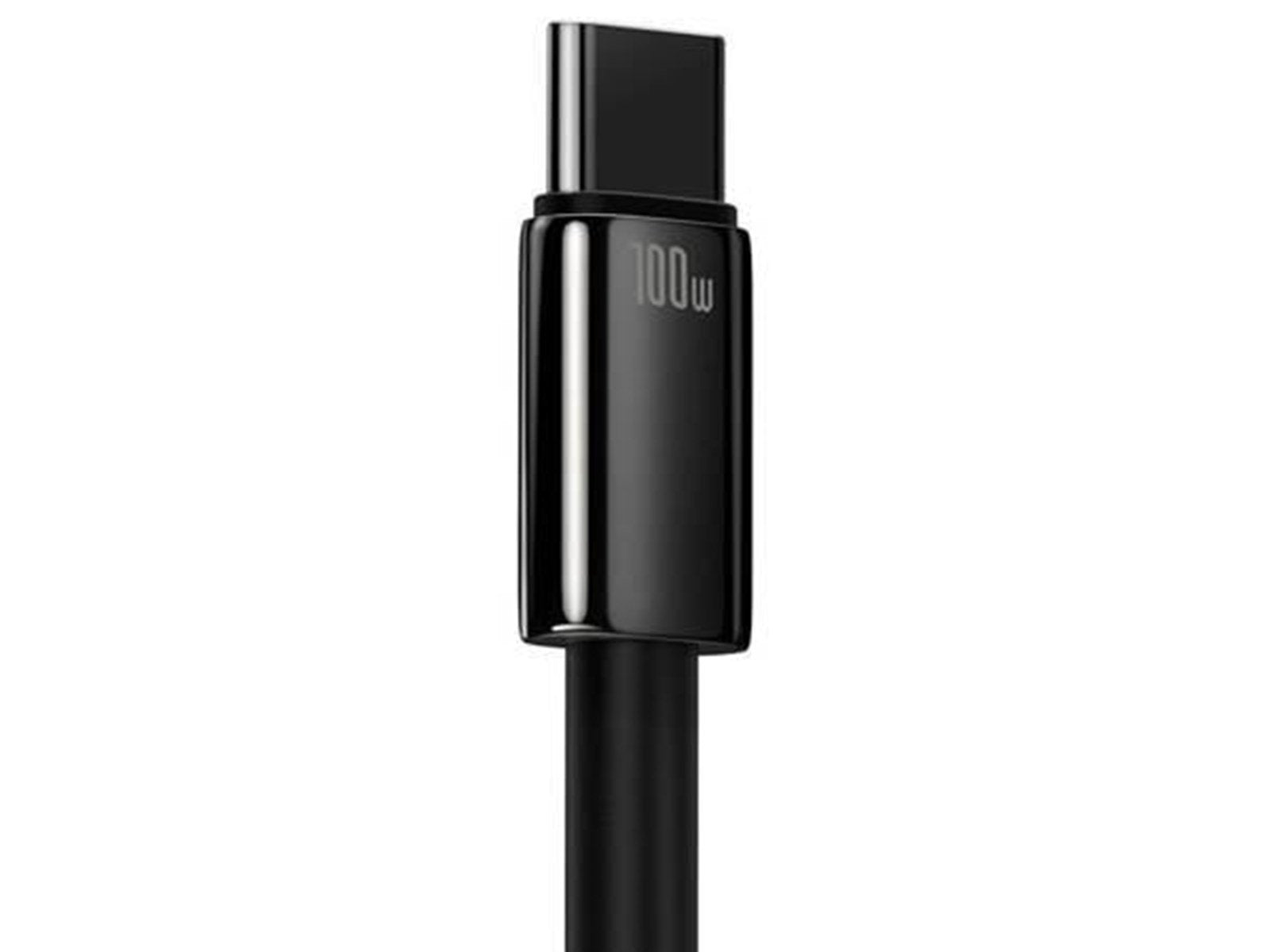 Baseus Tungsten Gold Cable USB to USB-C 100W 2m (black)