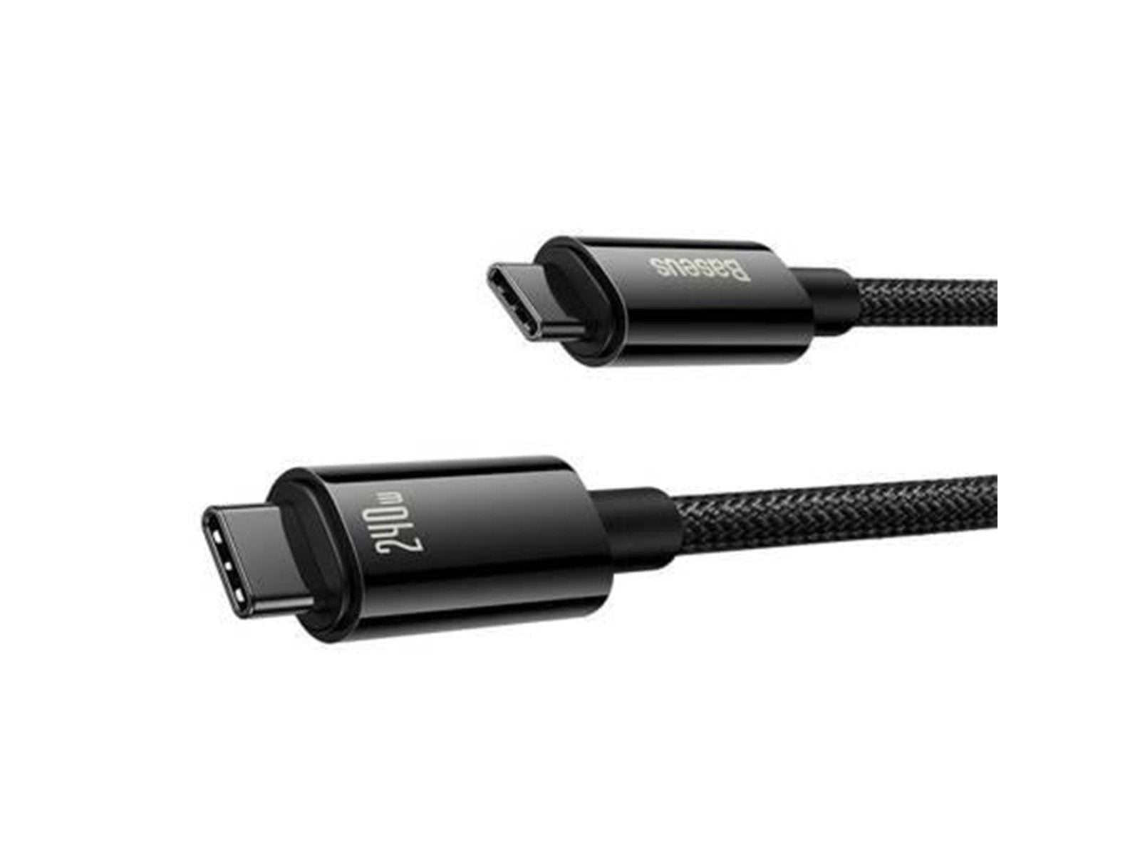 Baseus USB-C to USB-C cable  Tungsten Gold 240W 1m (black)