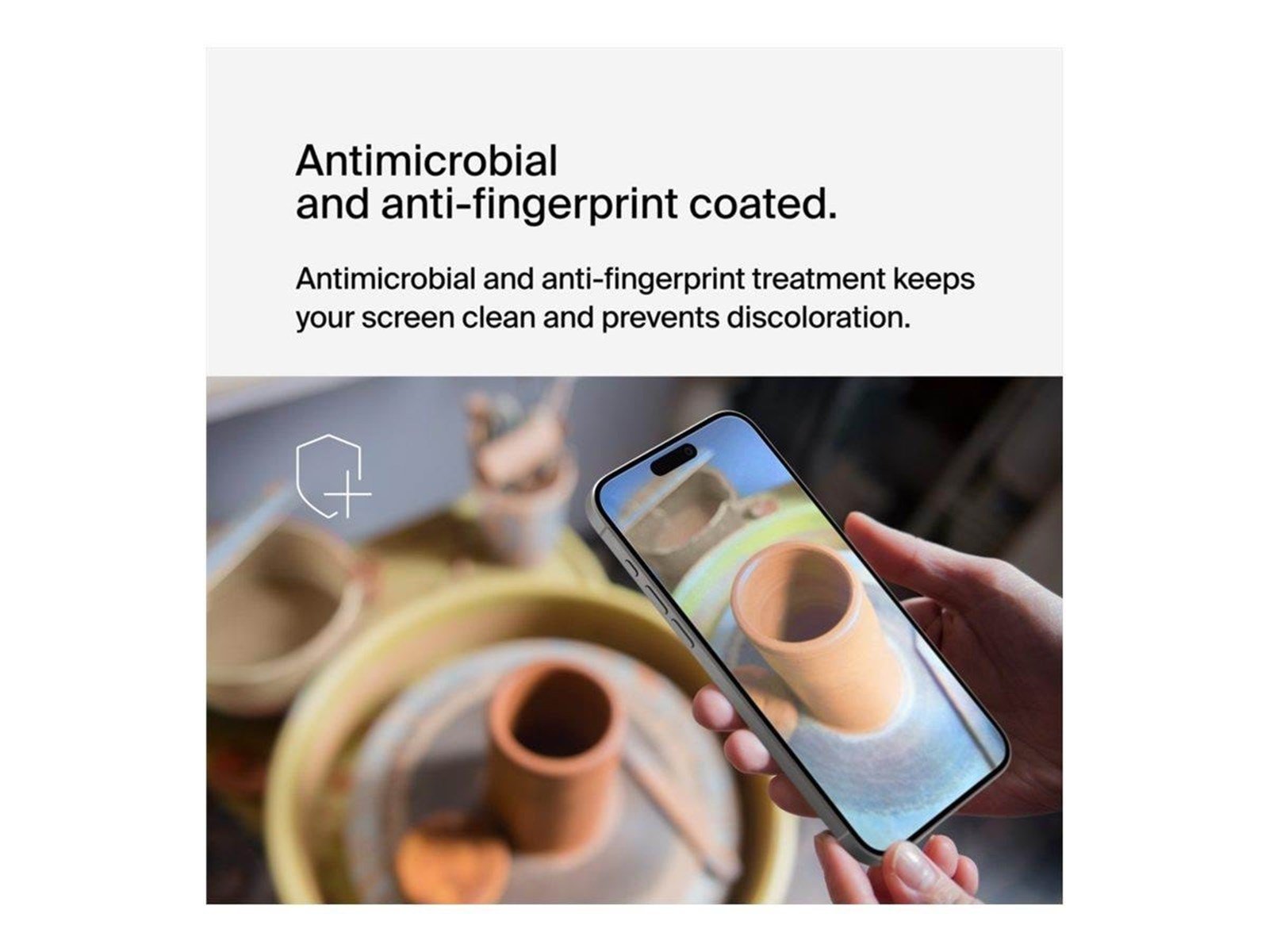 Belkin OVR GLASS EZ TRAY DEVICE D TEMPERED GLA