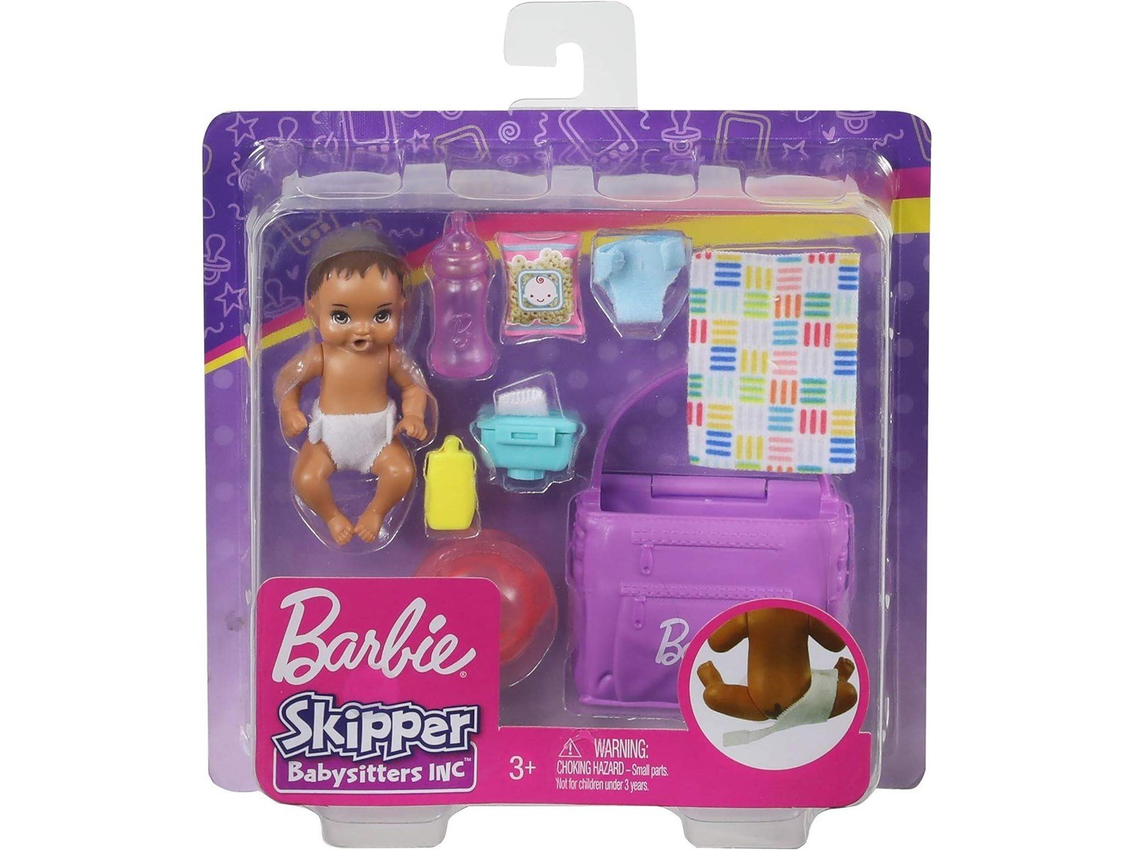 Barbie Skipper Babysitters inc (Baby Changing Playset)