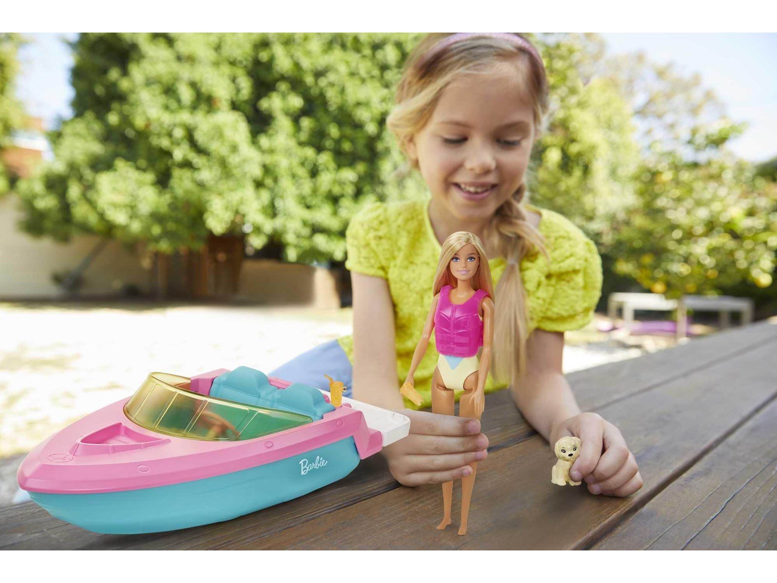 Barbie Boat