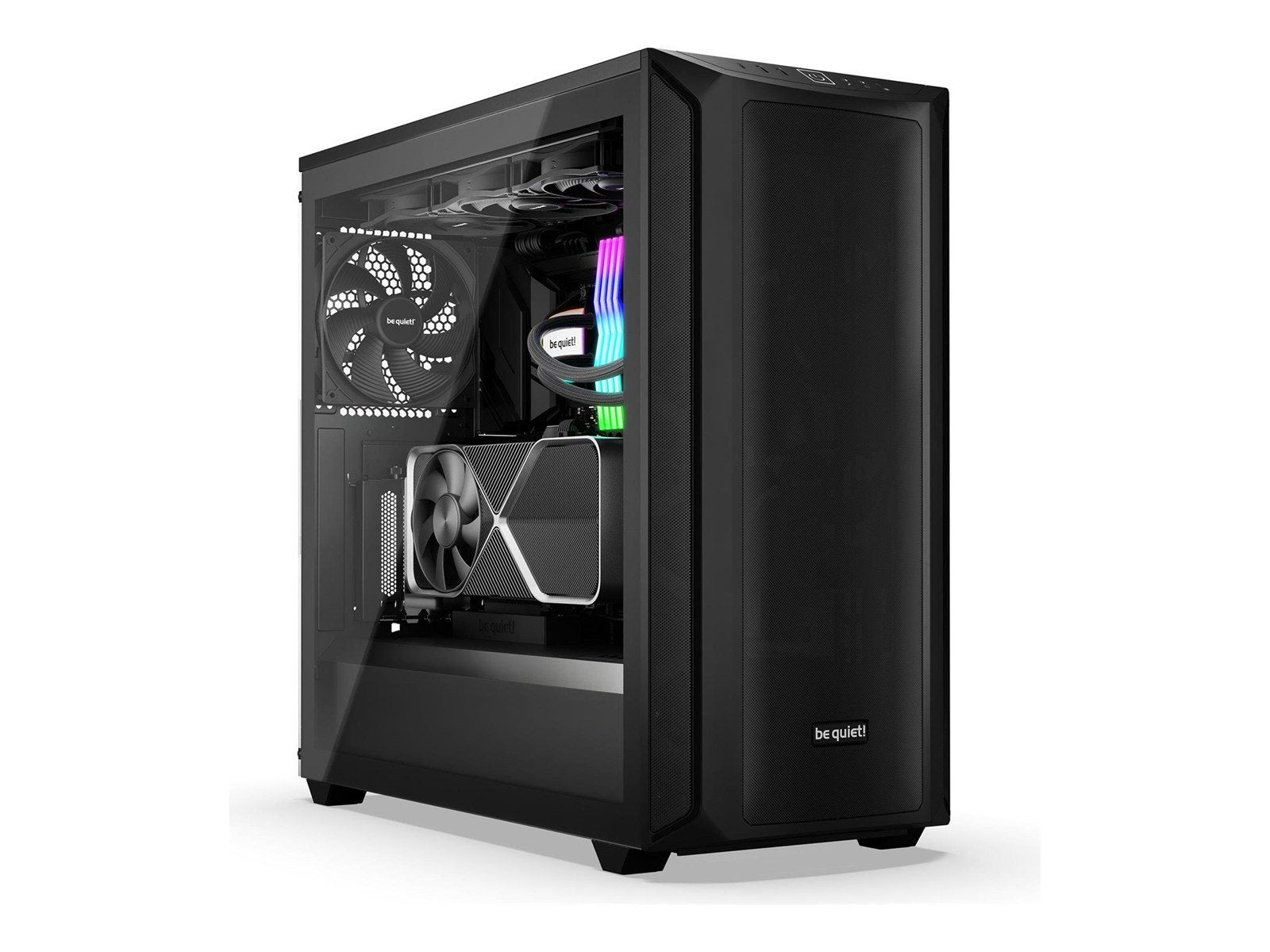 be quiet! Shadow Base 800 - Black - Gehäuse - Miditower - Schwarz