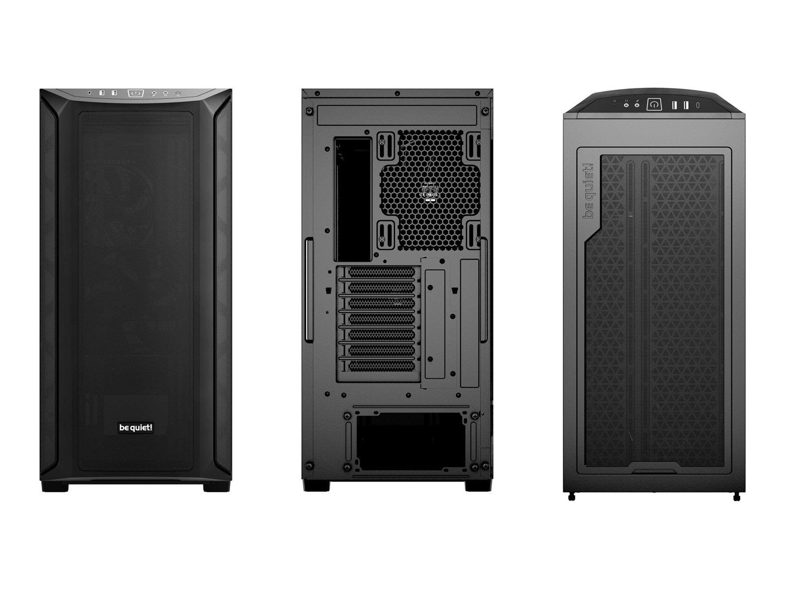 be quiet! Shadow Base 800 - Black - Gehäuse - Miditower - Schwarz