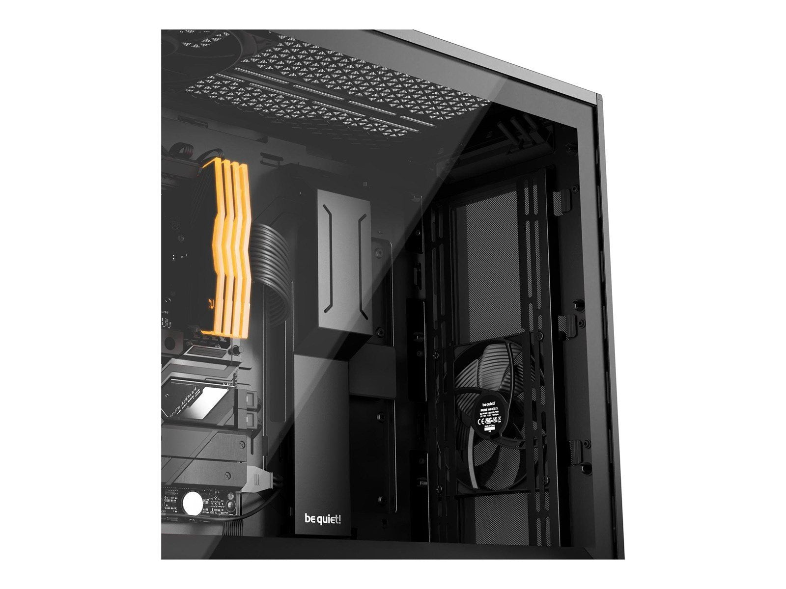 be quiet! Shadow Base 800 - Black - Gehäuse - Miditower - Schwarz