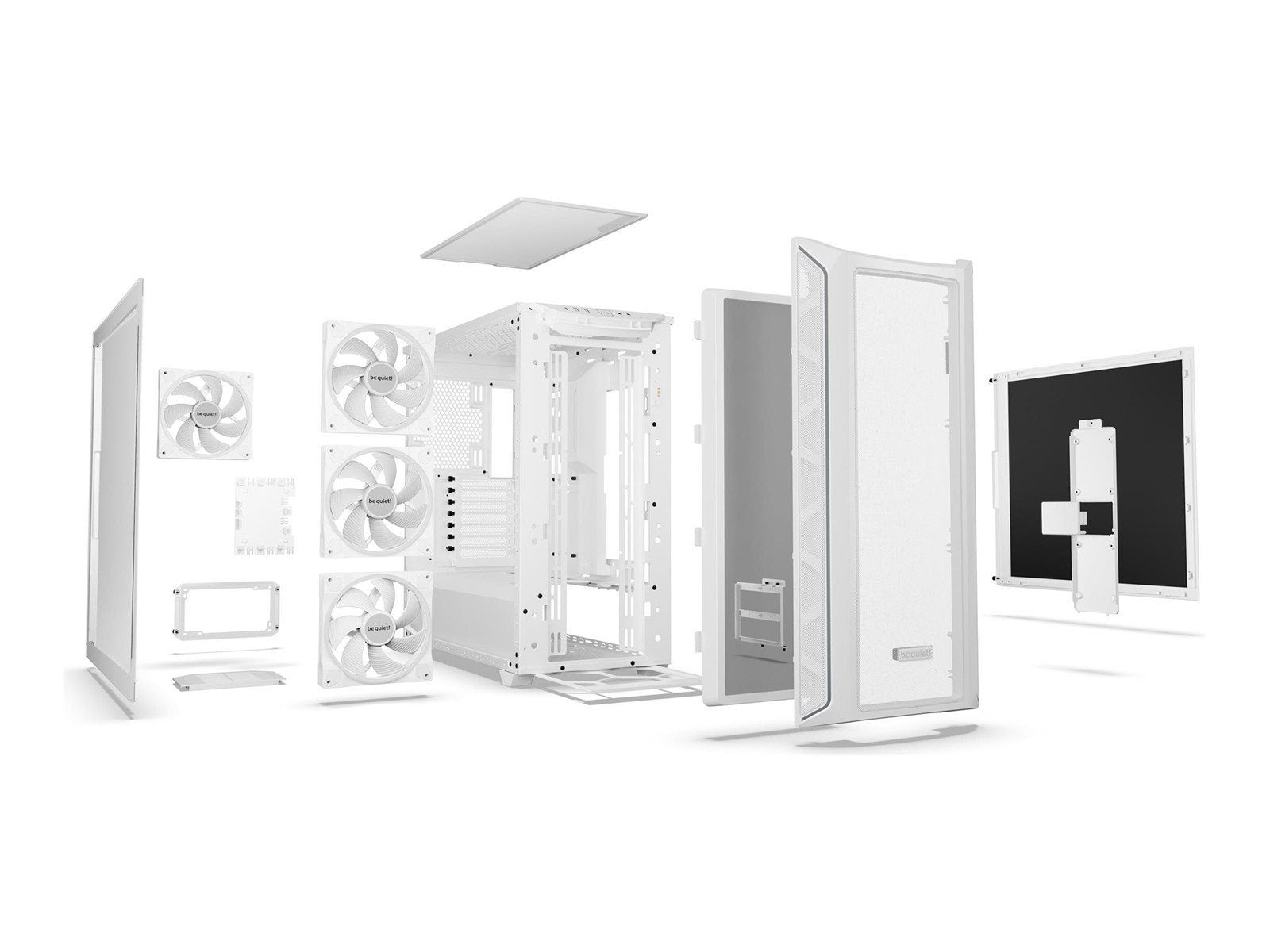 be quiet! Shadow Base 800 FX - White - Gehäuse - Miditower - Weiß
