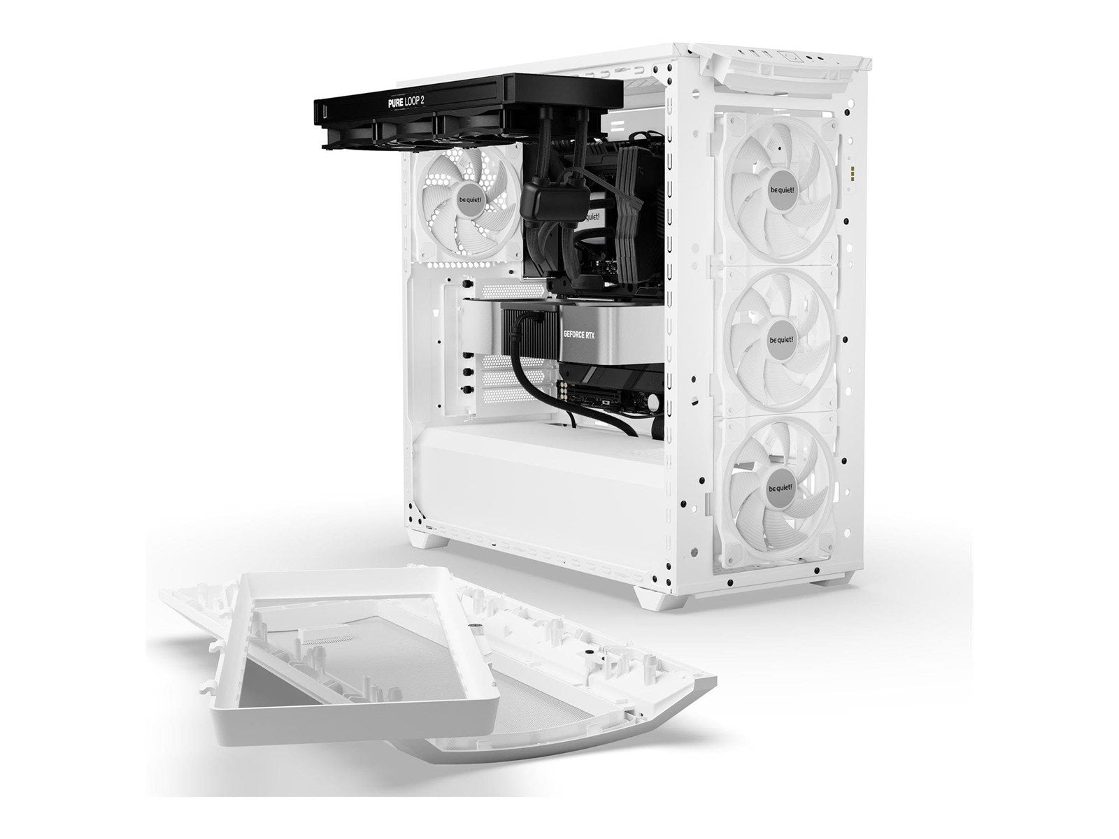 be quiet! Shadow Base 800 FX - White - Gehäuse - Miditower - Weiß