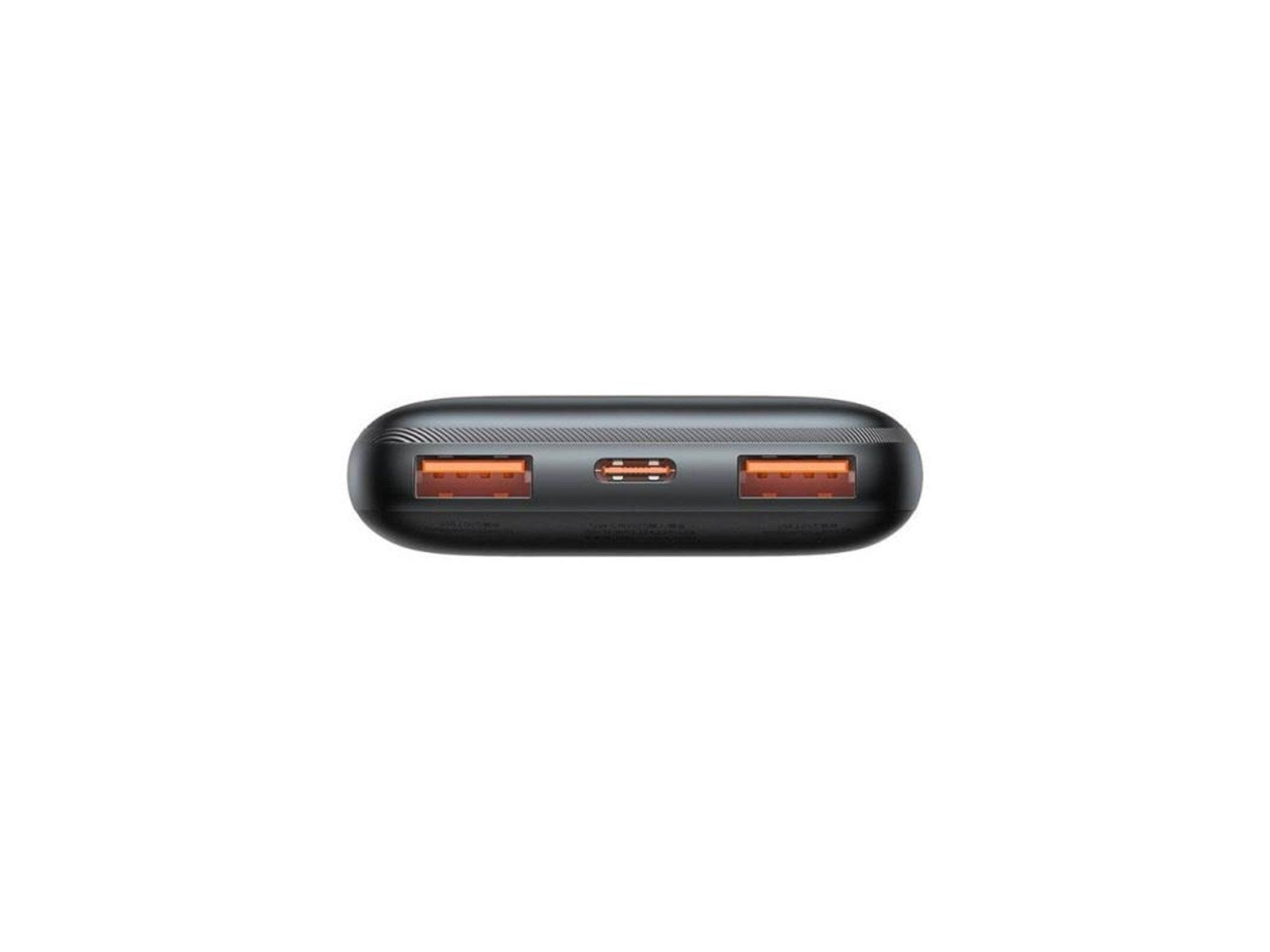 Baseus Bipow Pro 10000mAh 2xUSB USB-C 20W (black) Powerbank (Akku) - schwarz - 10000 mAh
