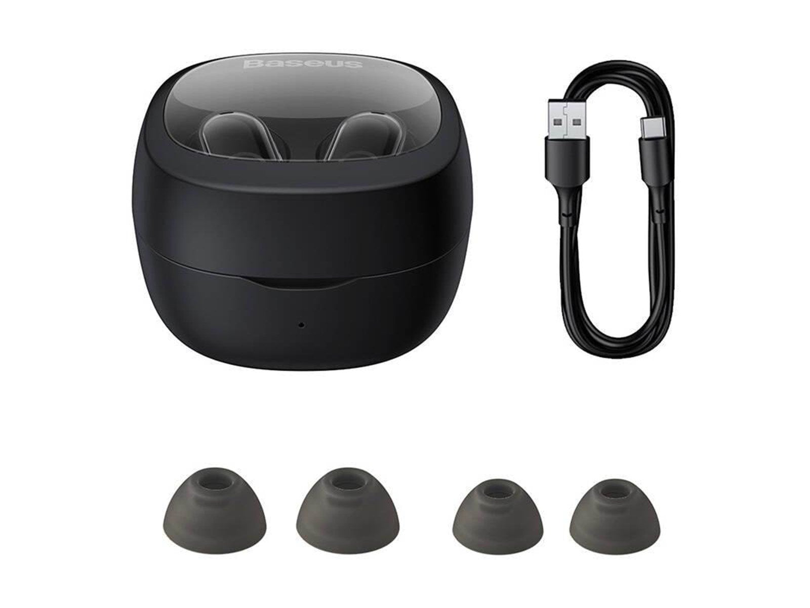 Baseus Wireless headphones  Bowie WM02 TWS Bluetooth 5.0 (black) OS