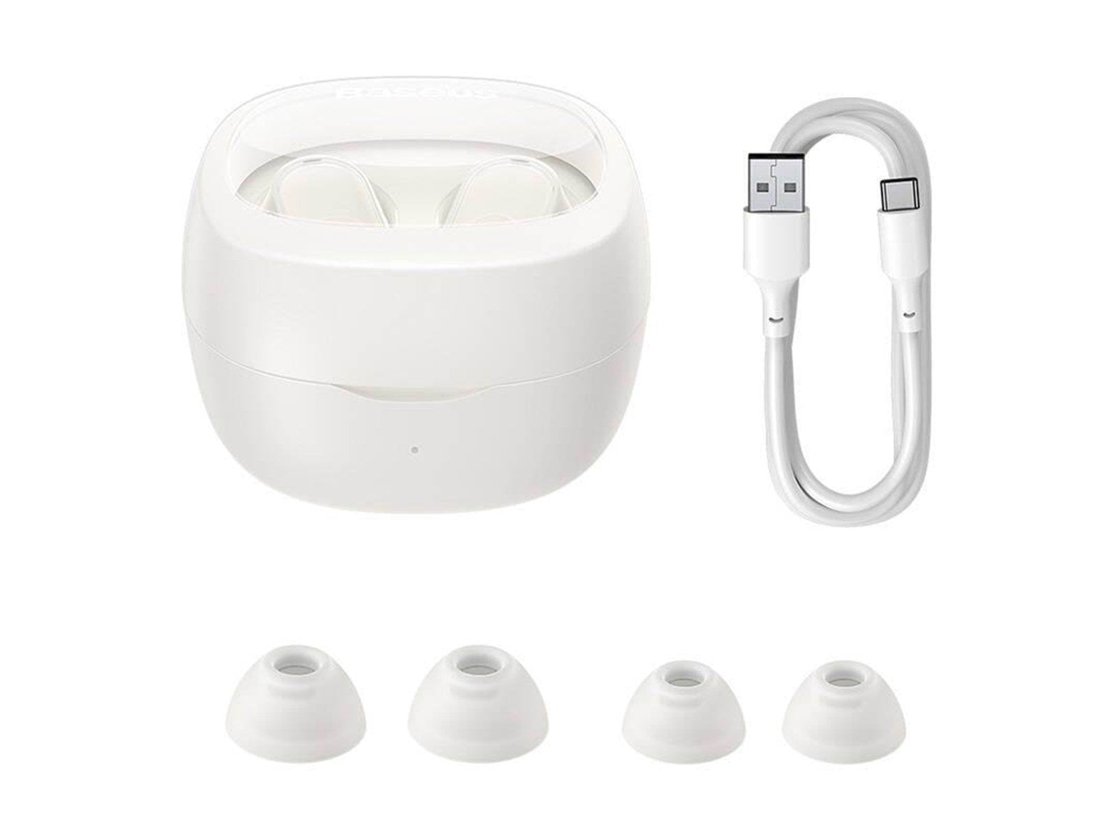 Baseus Wireless headphones  Bowie WM02 TWS Bluetooth 5.0 (white) OS