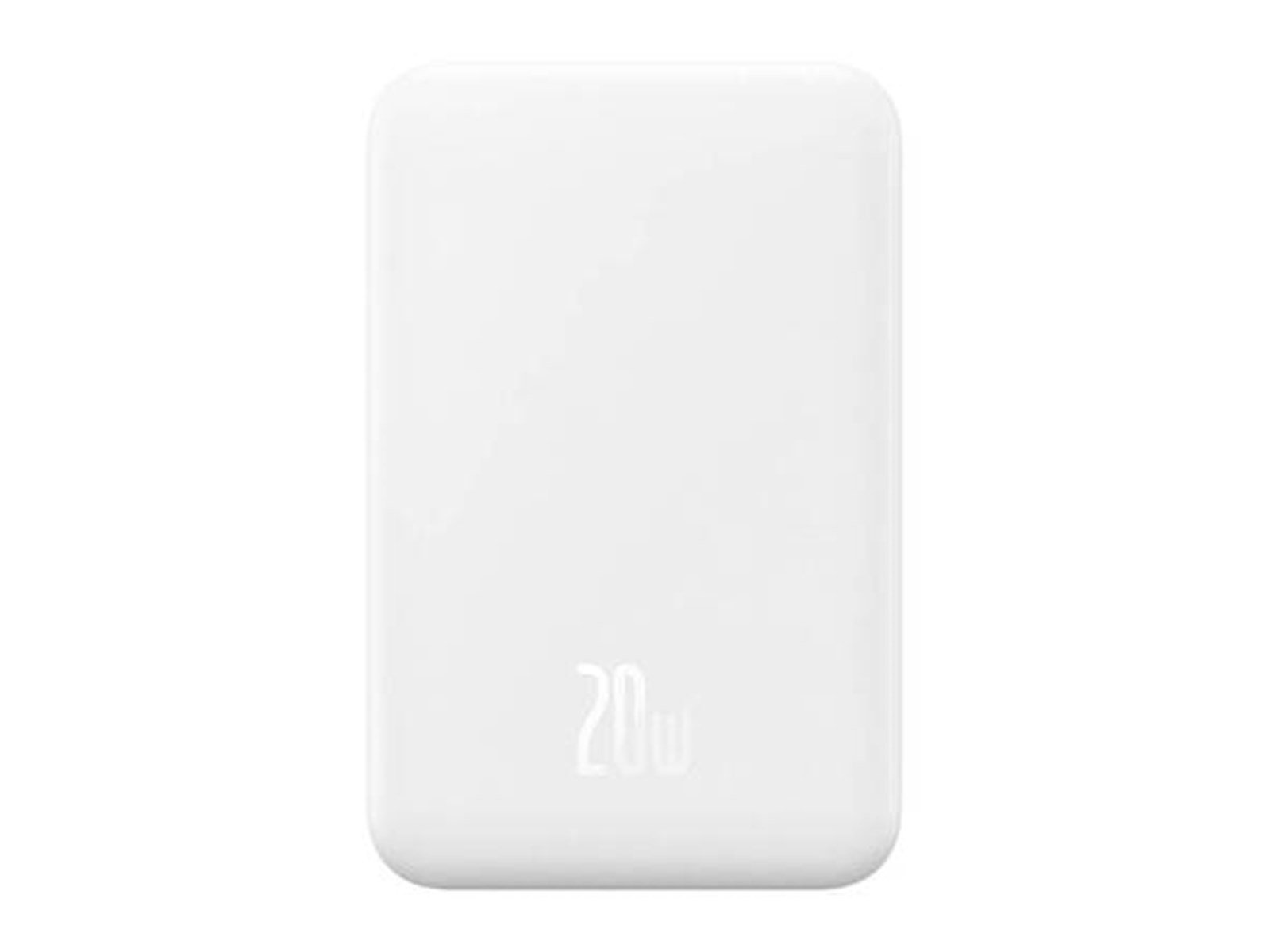 Baseus Magnetic Mini Powerbank 5000mAh 20W (White) Powerbank (Akku) - Weiß - 5000 mAh