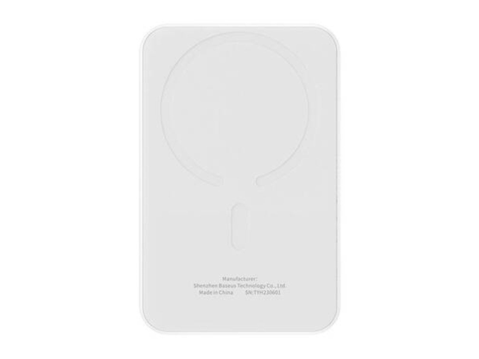 Baseus Magnetic Mini Powerbank 5000mAh 20W (White) Powerbank (Akku) - Weiß - 5000 mAh